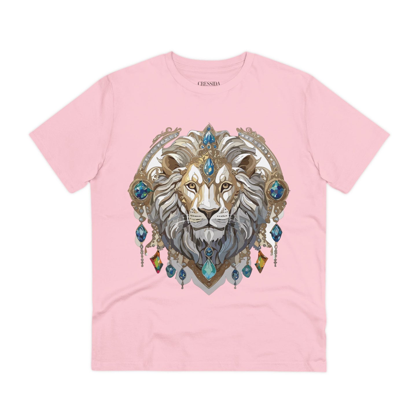 Organic T-shirt with Animals - Lion