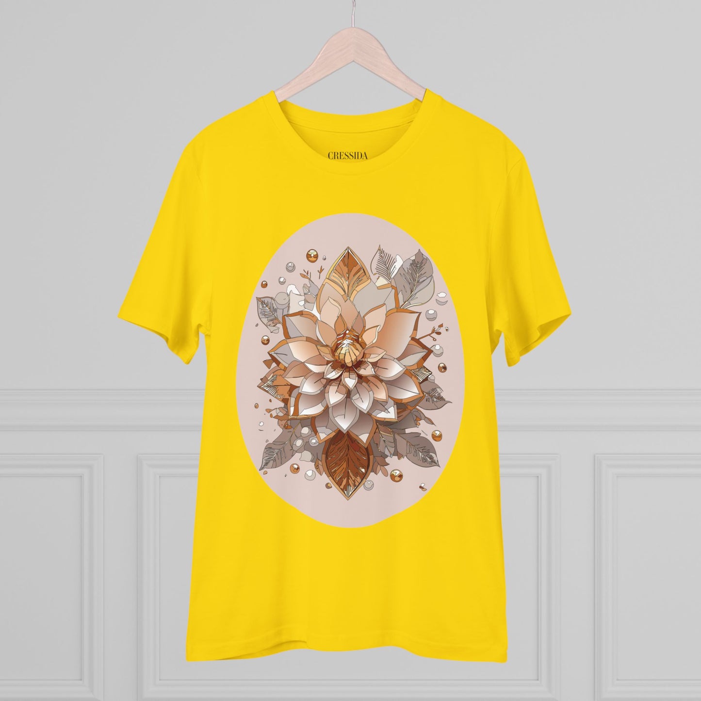 Organic T-shirt with Flower