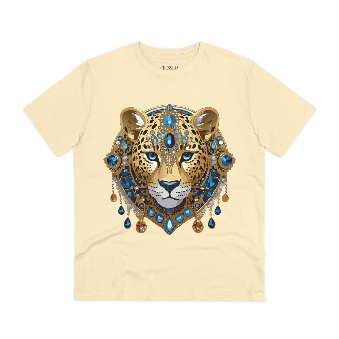 Organic T-shirt with Animals - Cheetah