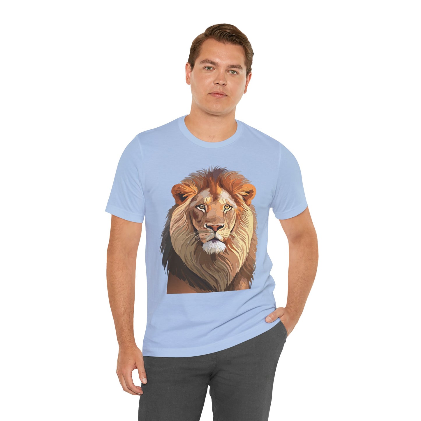 Unisex Animal Shirt, Tee Shirt with Animals, Art Design Tee Shirt, Wild Animals Shirt