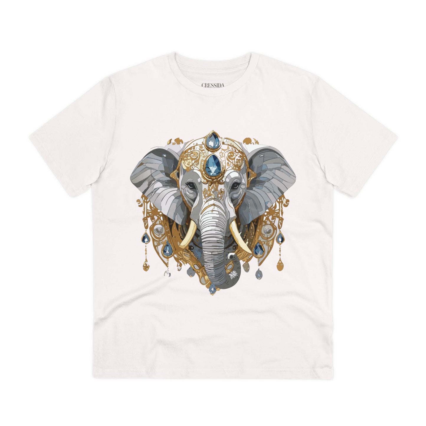 Organic T-shirt with Animals - Elephant