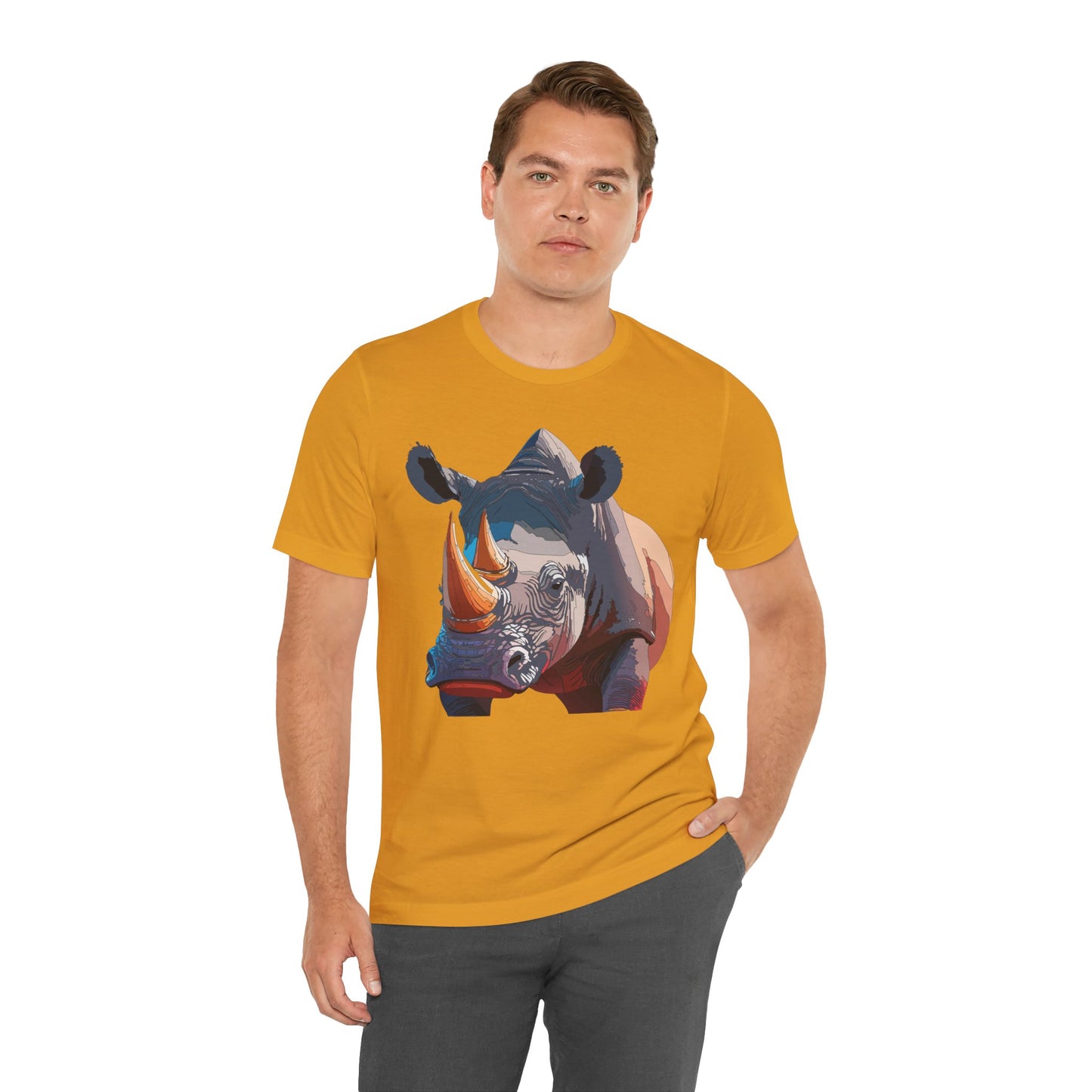 Unisex Animal Shirt, Tee Shirt with Animals, Art Design Tee Shirt, Wild Animals Shirt