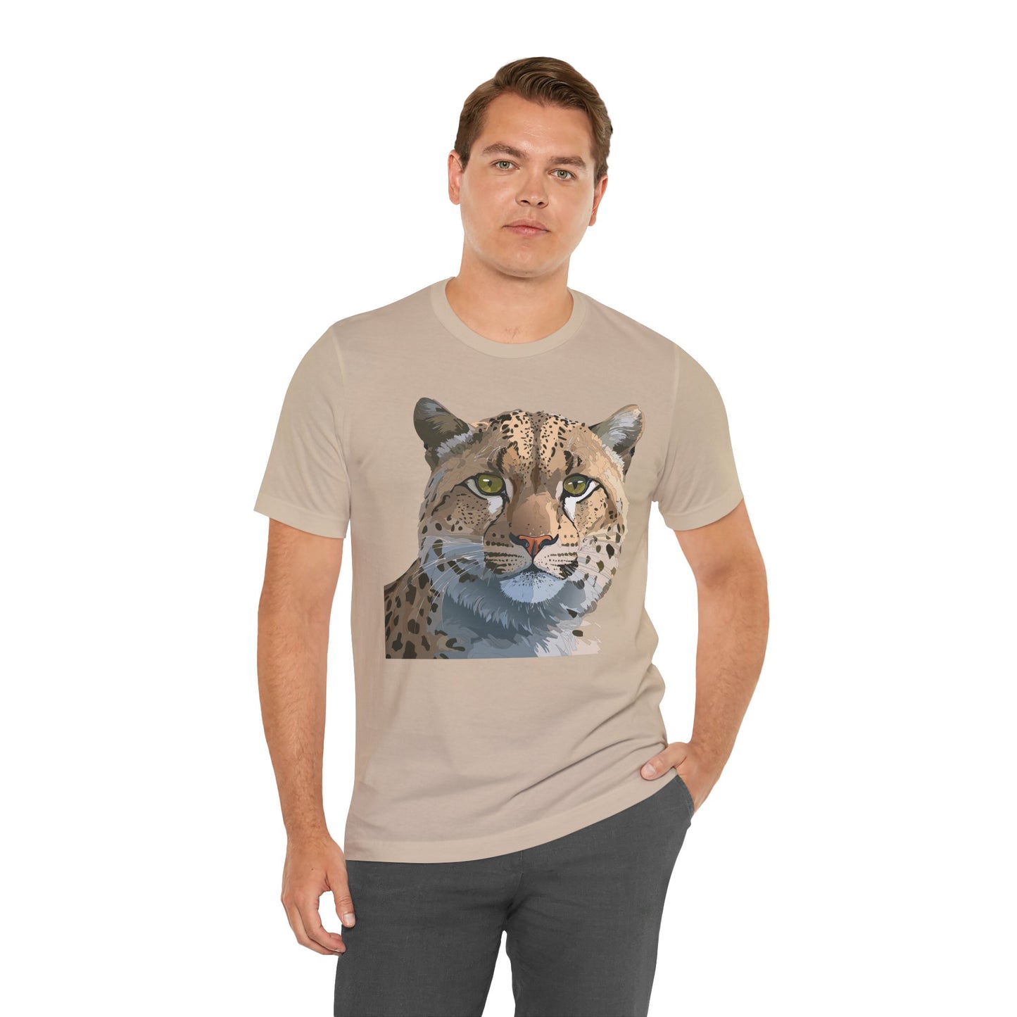 Unisex Animal Shirt, Tee Shirt with Animals, Art Design Tee Shirt, Wild Animals Shirt