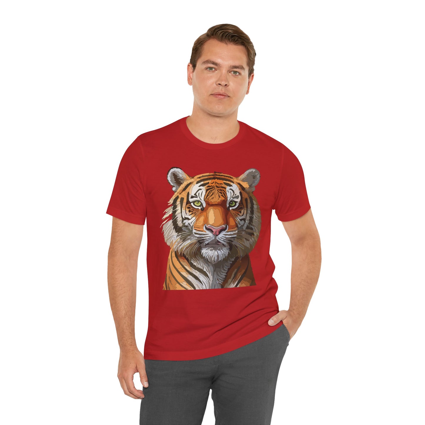 Unisex Animal Shirt, Tee Shirt with Animals, Art Design Tee Shirt, Wild Animals Shirt