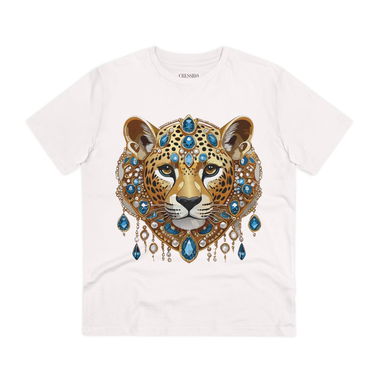 Organic T-shirt with Animals - Cheetah