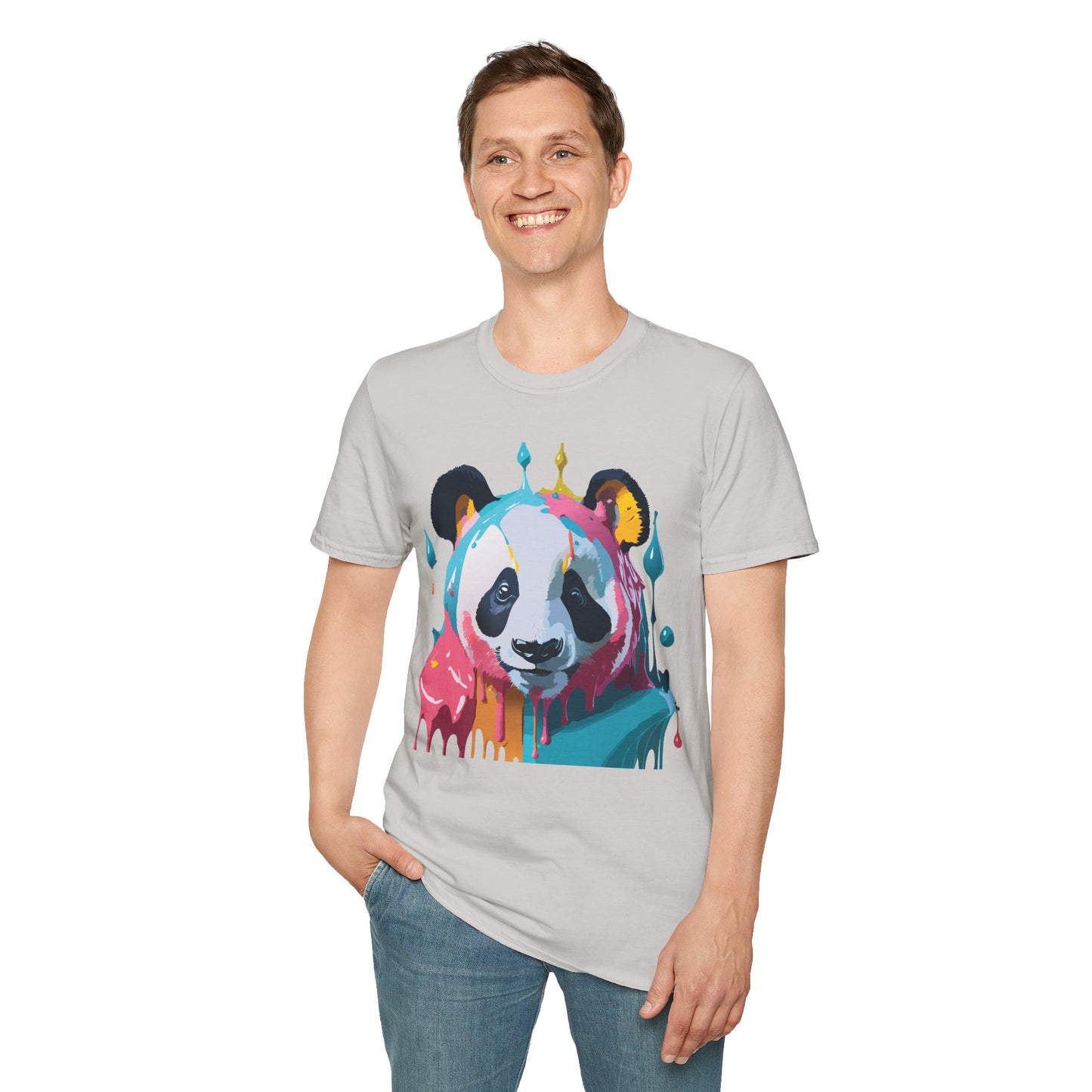 Panda Shirt, T Shirt with Panda, Animal Shirt, Tee Shirt with Animals