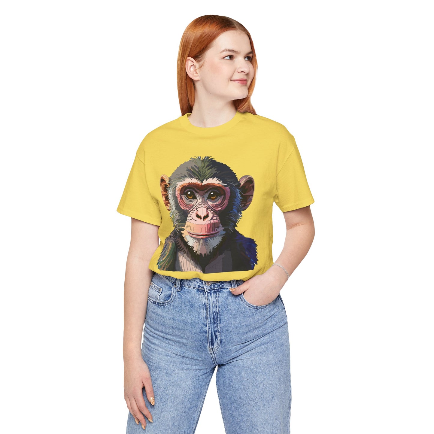 Unisex Animal Shirt, Tee Shirt with Animals, Art Design Tee Shirt, Wild Animals Shirt
