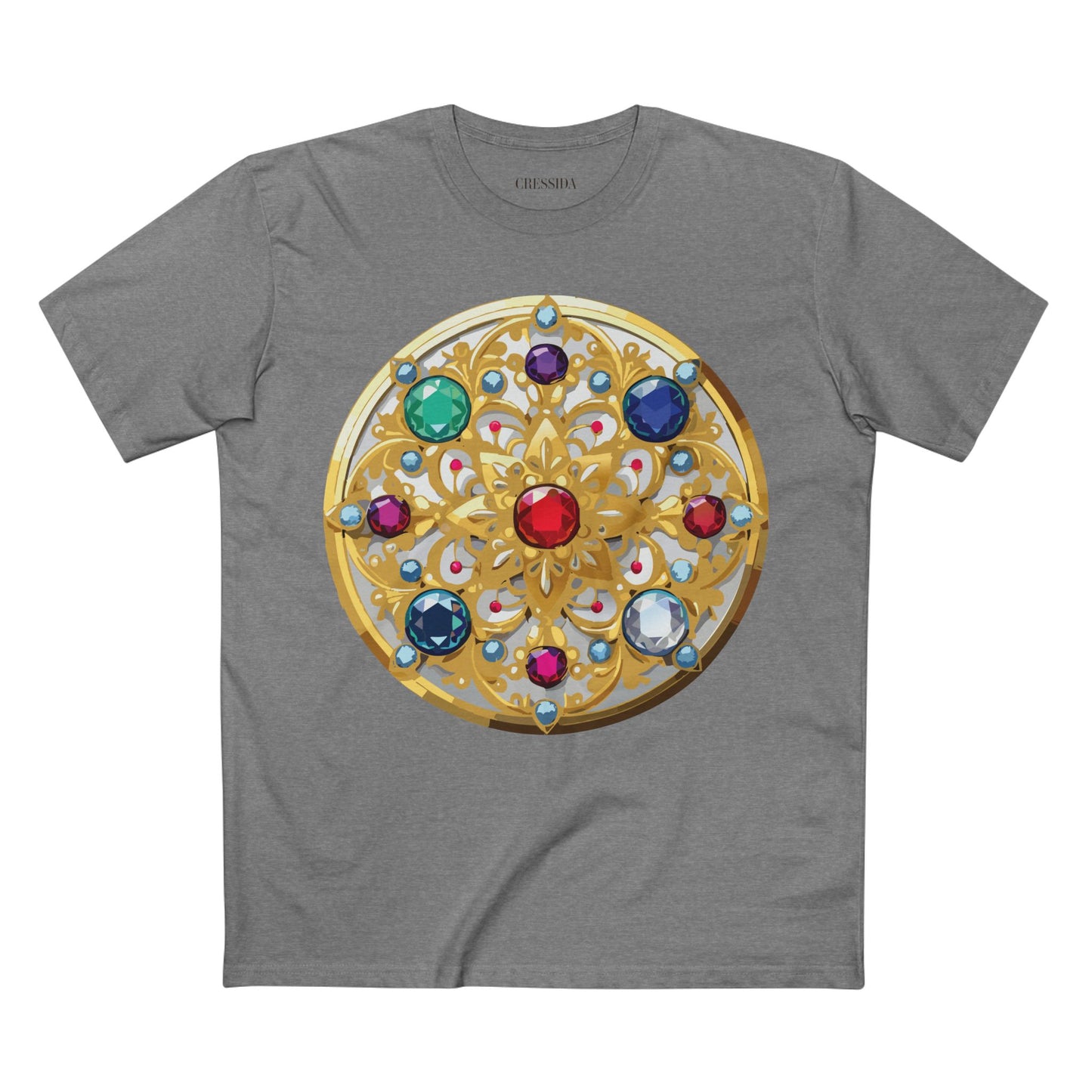 Medallion Shirt, Shirt with Medallion, Tee Shirt with Medal