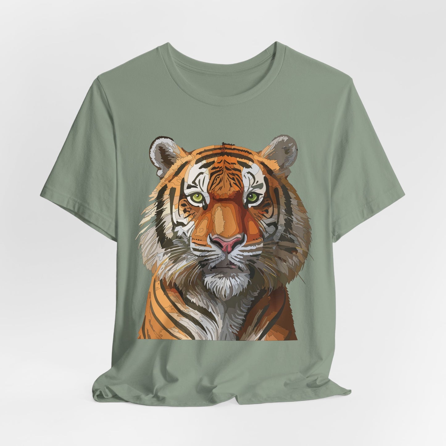 Unisex Animal Shirt, Tee Shirt with Animals, Art Design Tee Shirt, Wild Animals Shirt