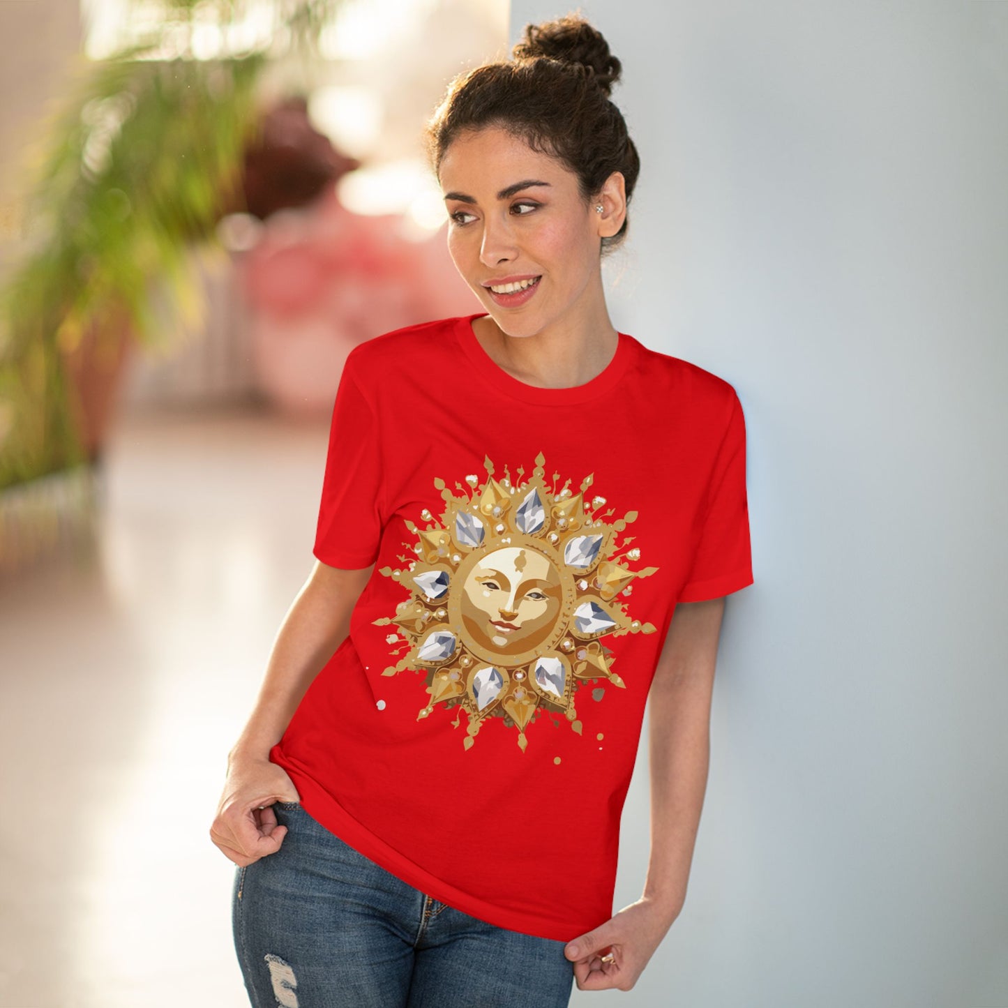 Organic T-shirt with Sun