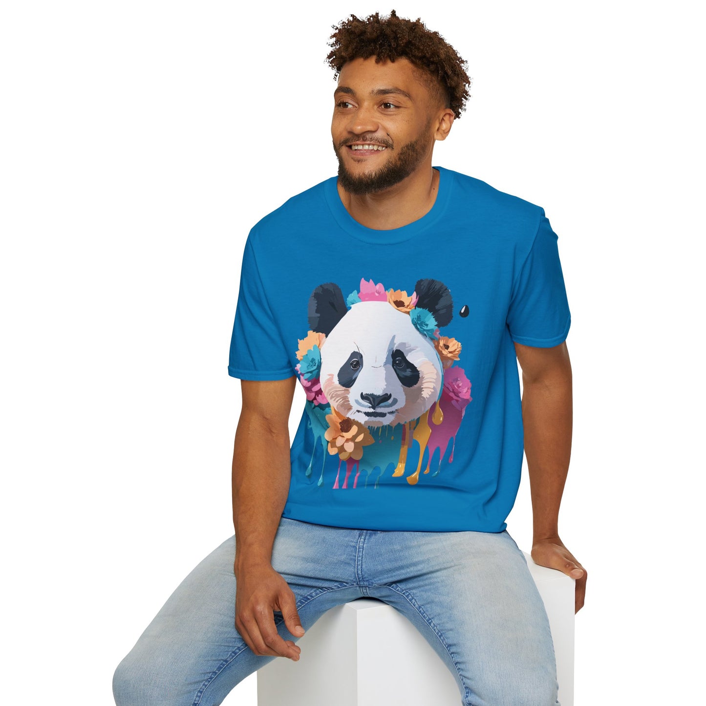 Panda Shirt, T Shirt with Panda, Animal Shirt, Tee Shirt with Animals