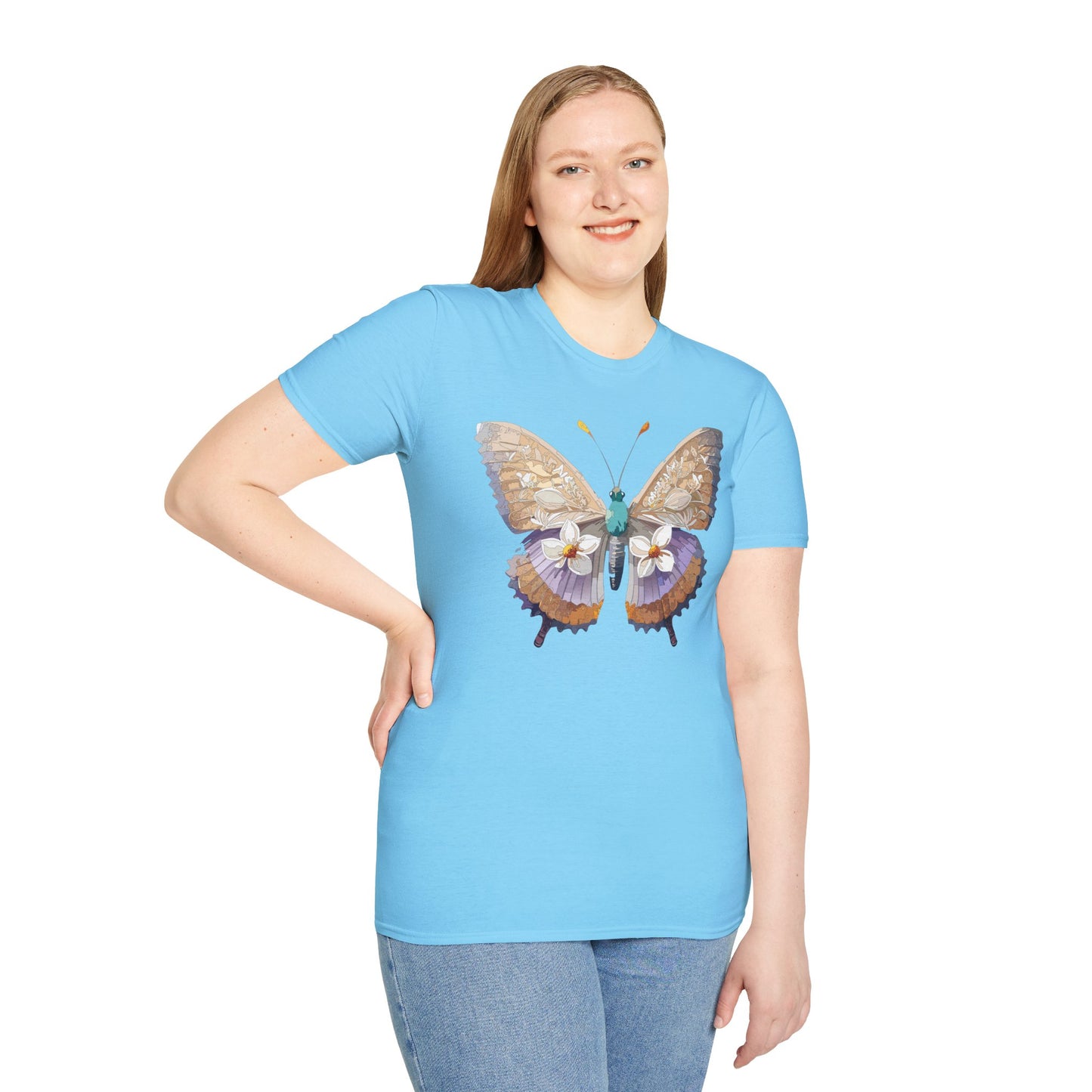 Butterfly Shirt, T Shirt with Butterfly, Monarch Shirt
