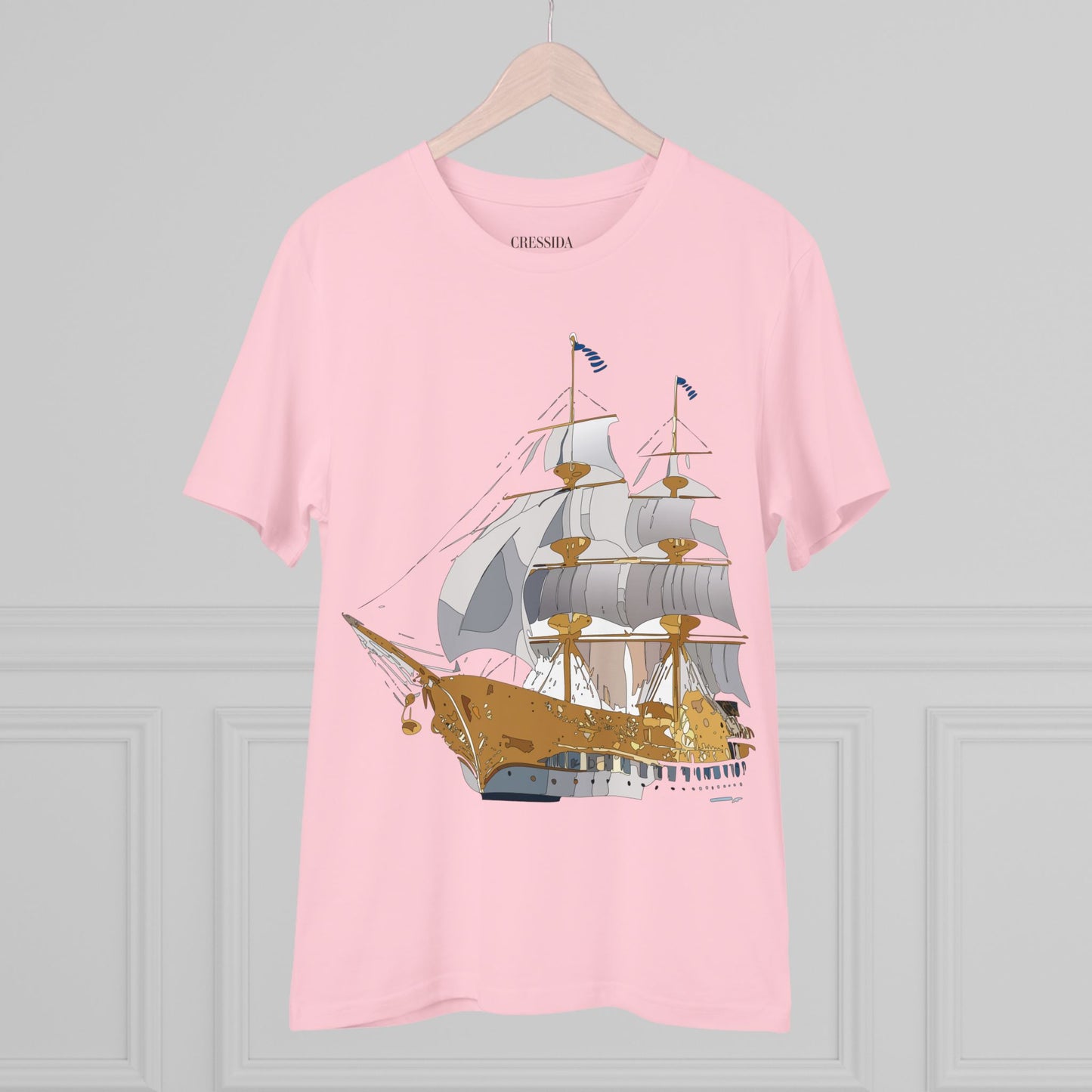 Organic T-shirt with Ship