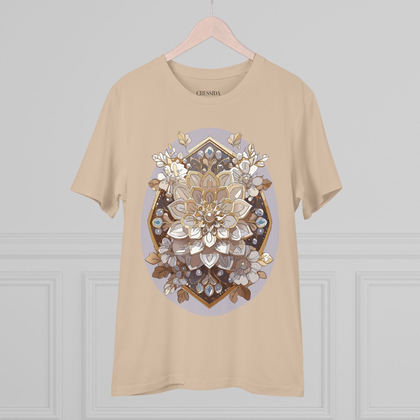 Organic T-shirt with Flower