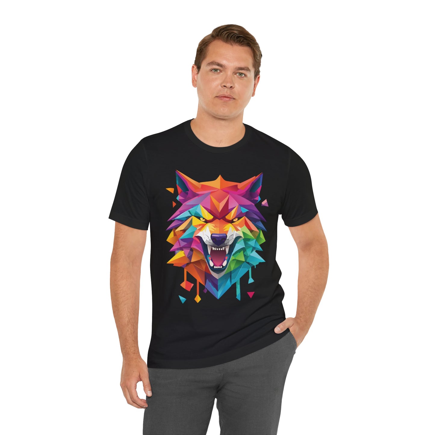 Unisex Animal Shirt, Tee Shirt with Animals, Art Design Tee Shirt, Wild Animals Shirt
