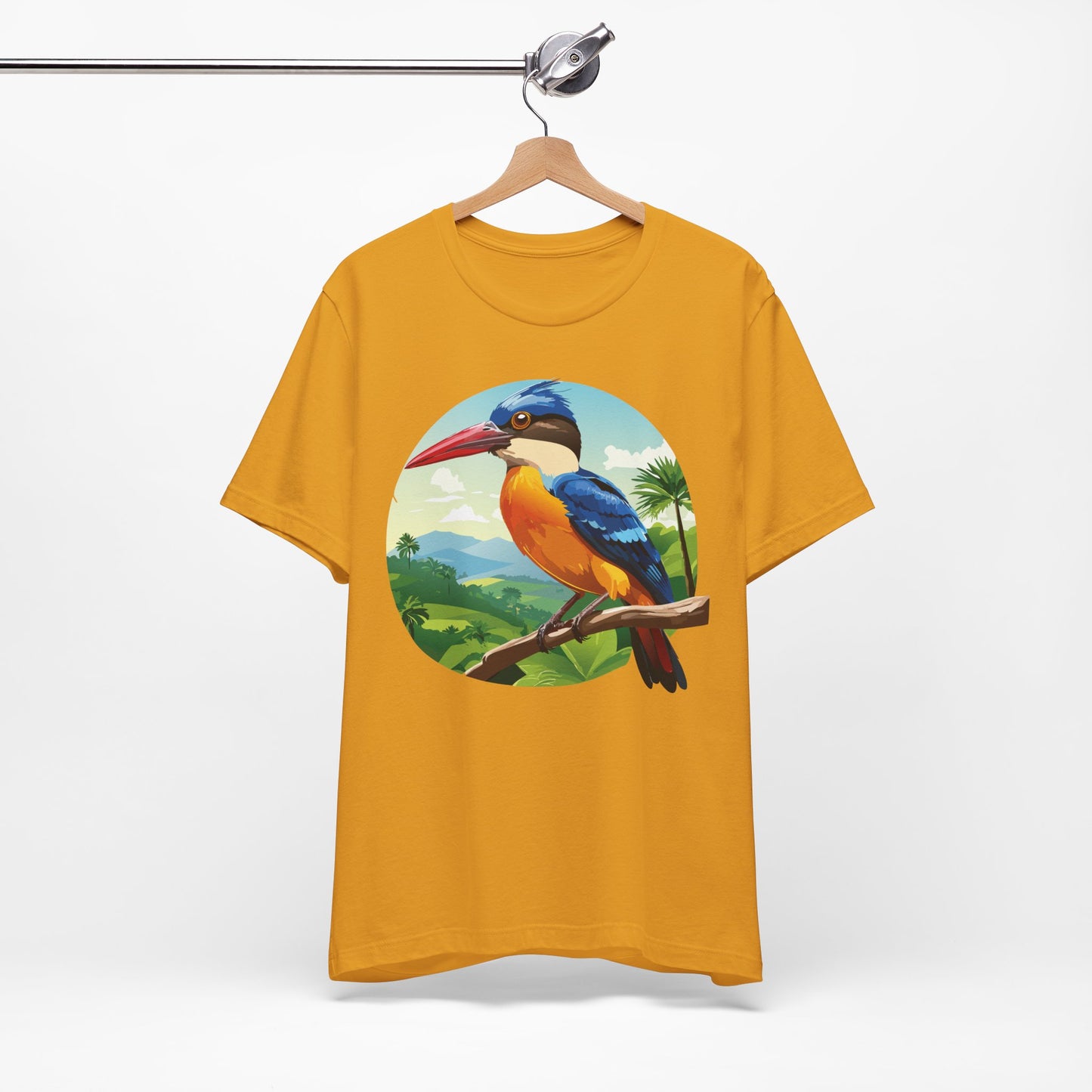 Unisex Animal Shirt, Tee Shirt with Animals, Art Design Tee Shirt, Wild Animals Shirt