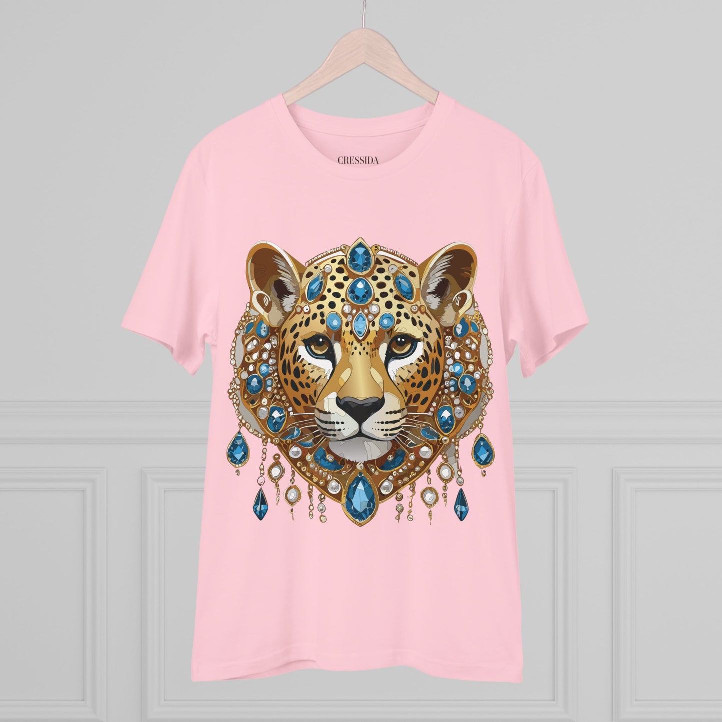 Organic T-shirt with Animals - Cheetah