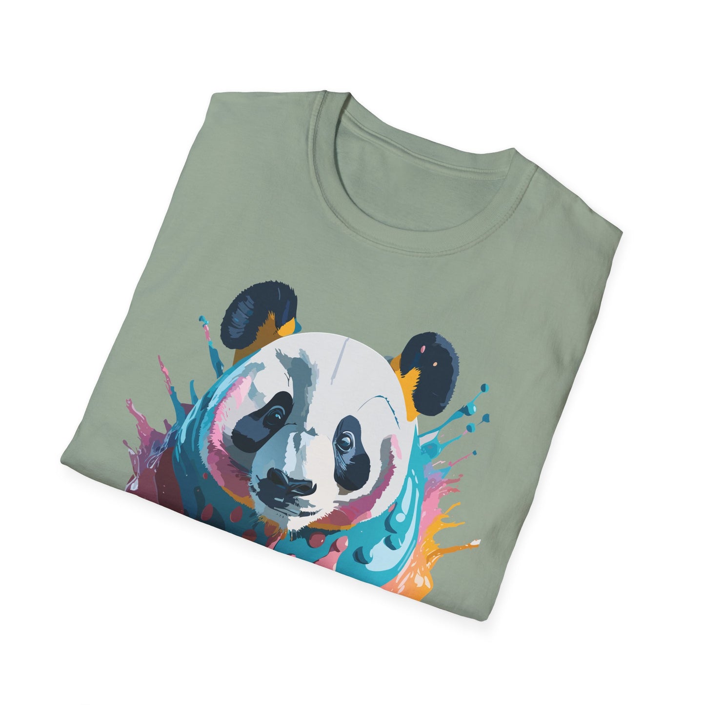Panda Shirt, T Shirt with Panda, Animal Shirt, Tee Shirt with Animals