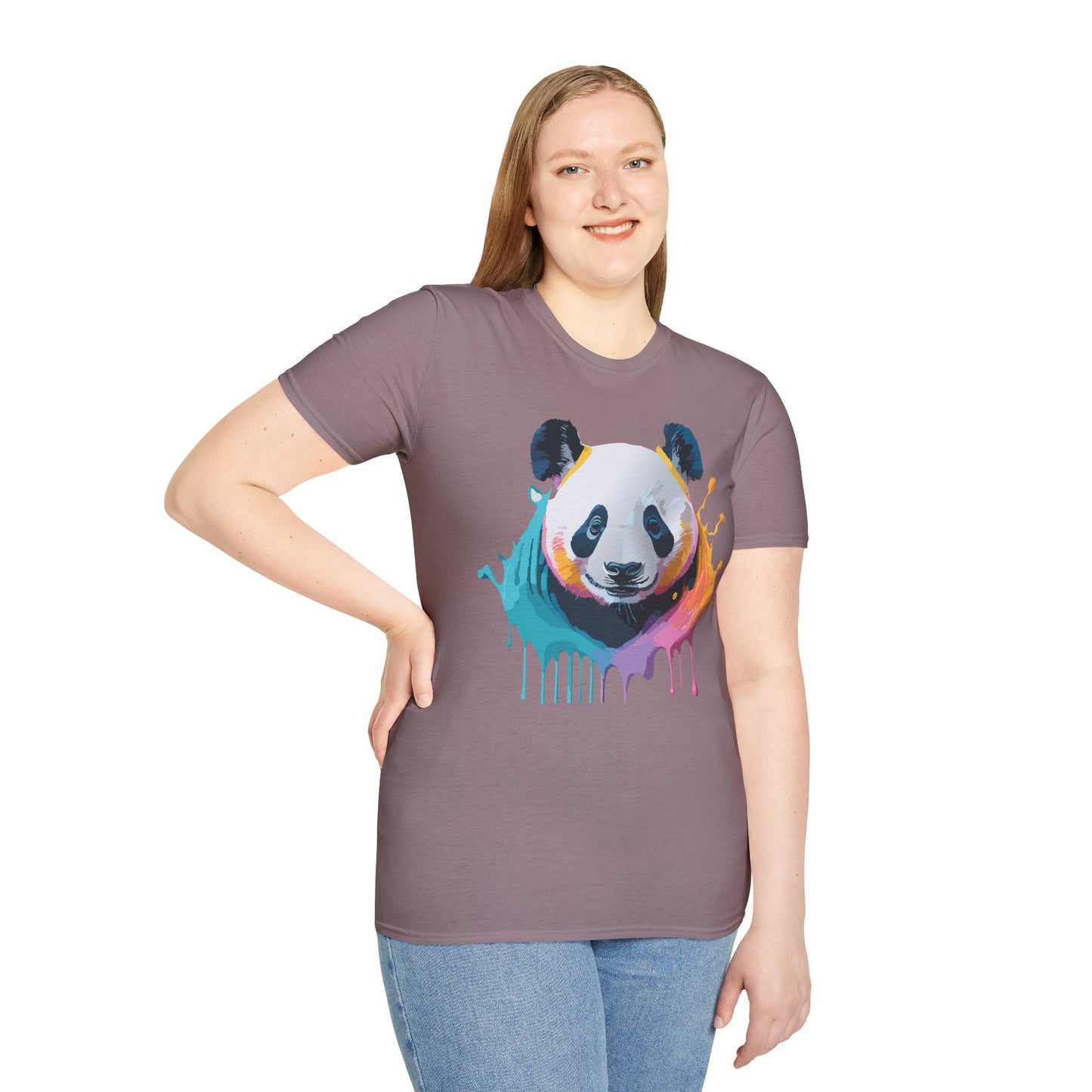 Panda Shirt, T Shirt with Panda, Animal Shirt, Tee Shirt with Animals
