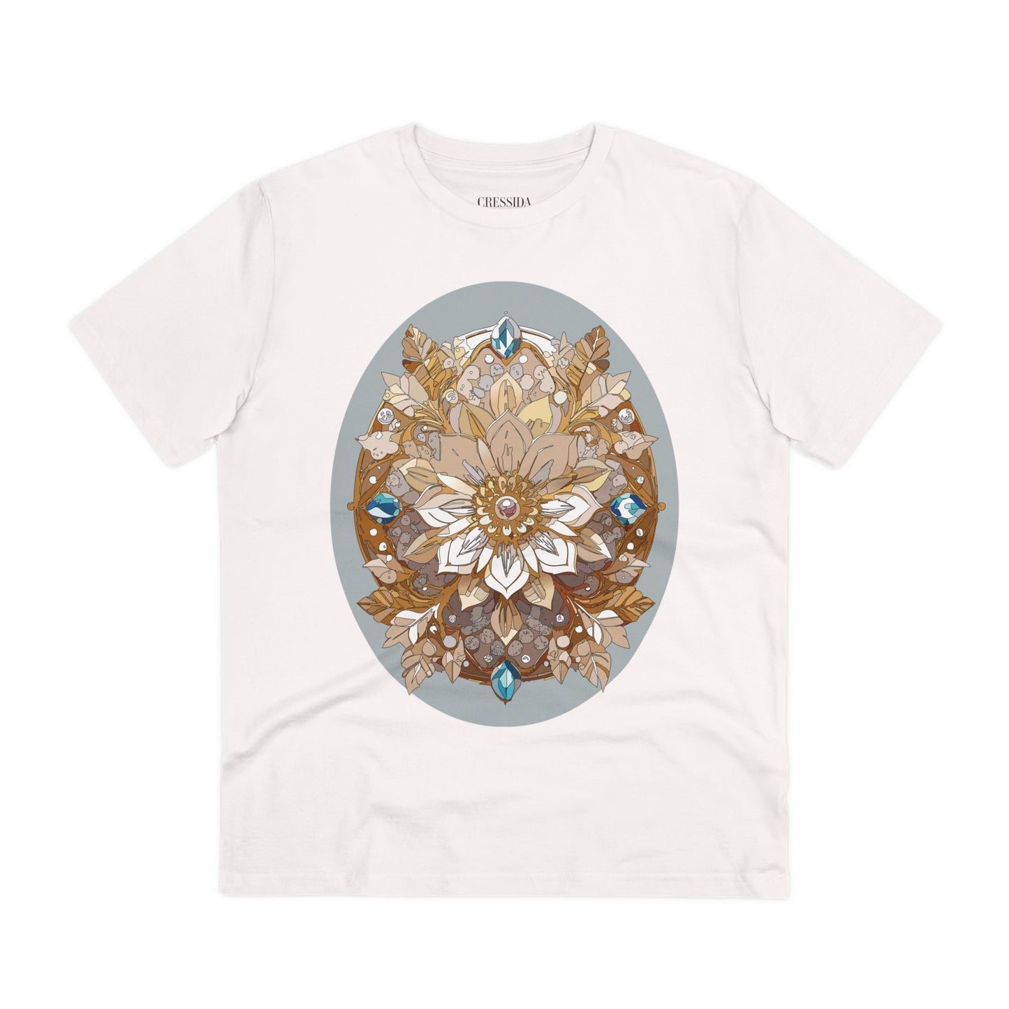 Organic T-shirt with Flower