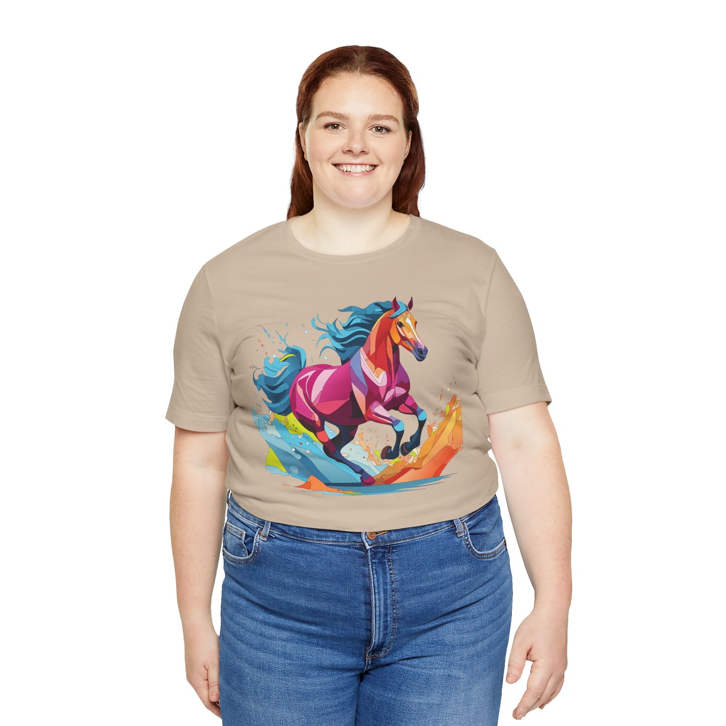 Unisex Animal Shirt, Tee Shirt with Animals, Art Design Tee Shirt, Wild Animals Shirt
