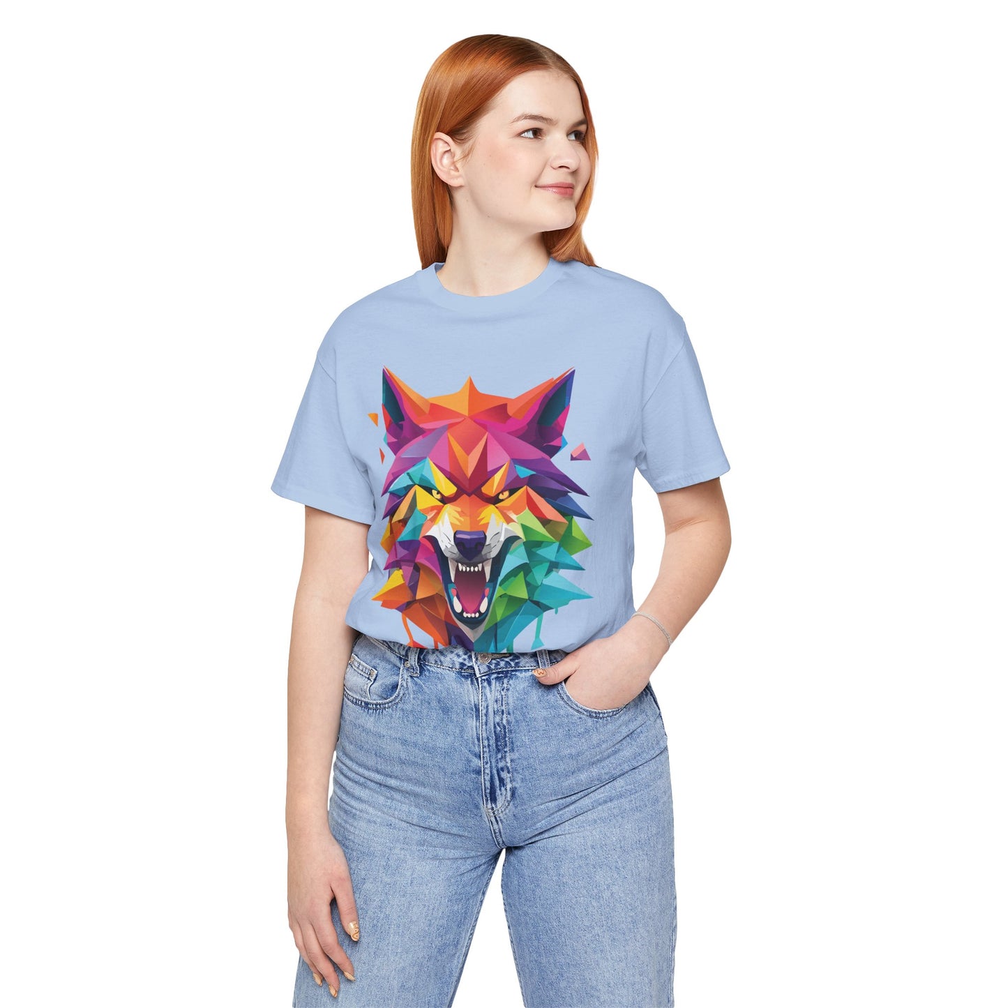 Unisex Animal Shirt, Tee Shirt with Animals, Art Design Tee Shirt, Wild Animals Shirt