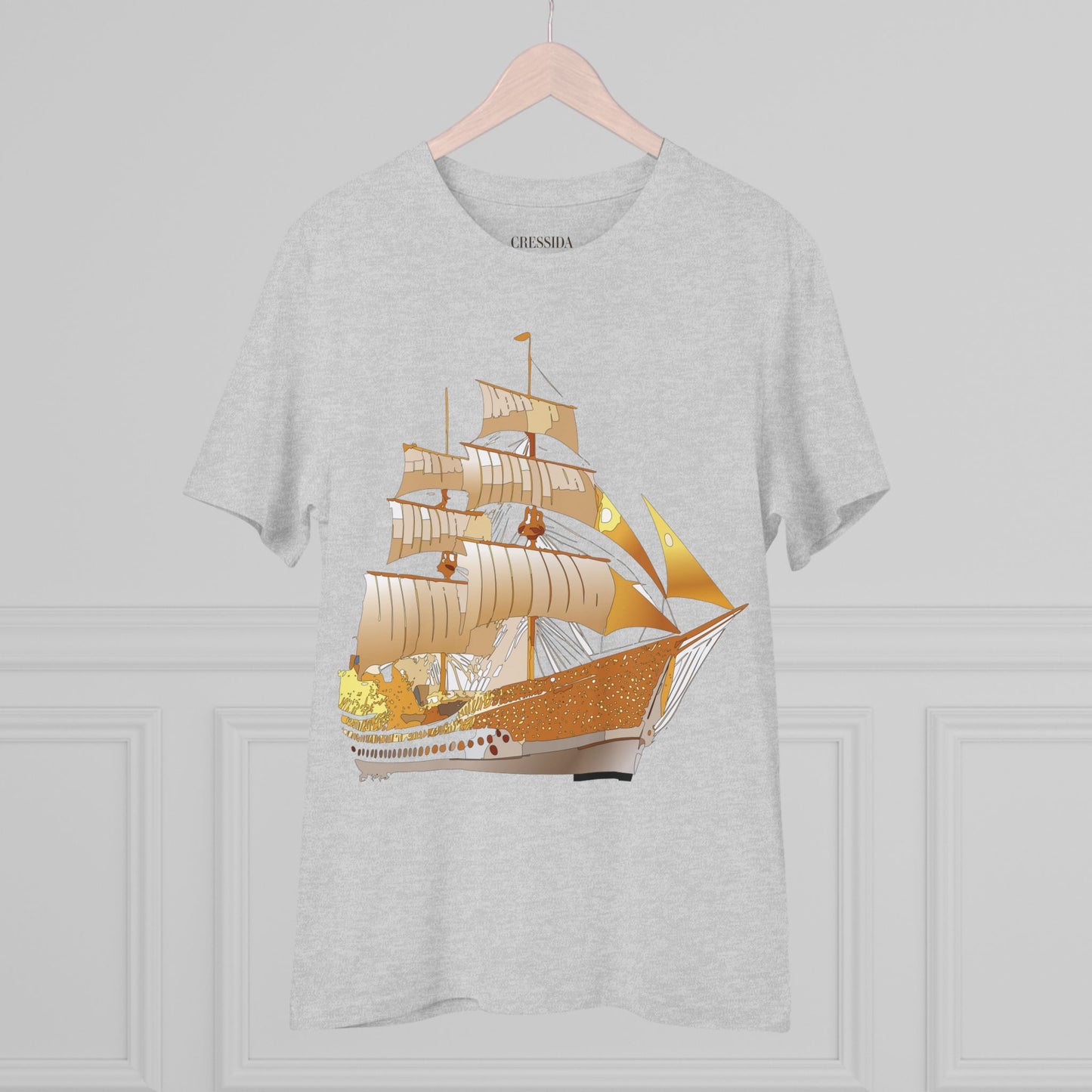 Organic T-shirt with Ship