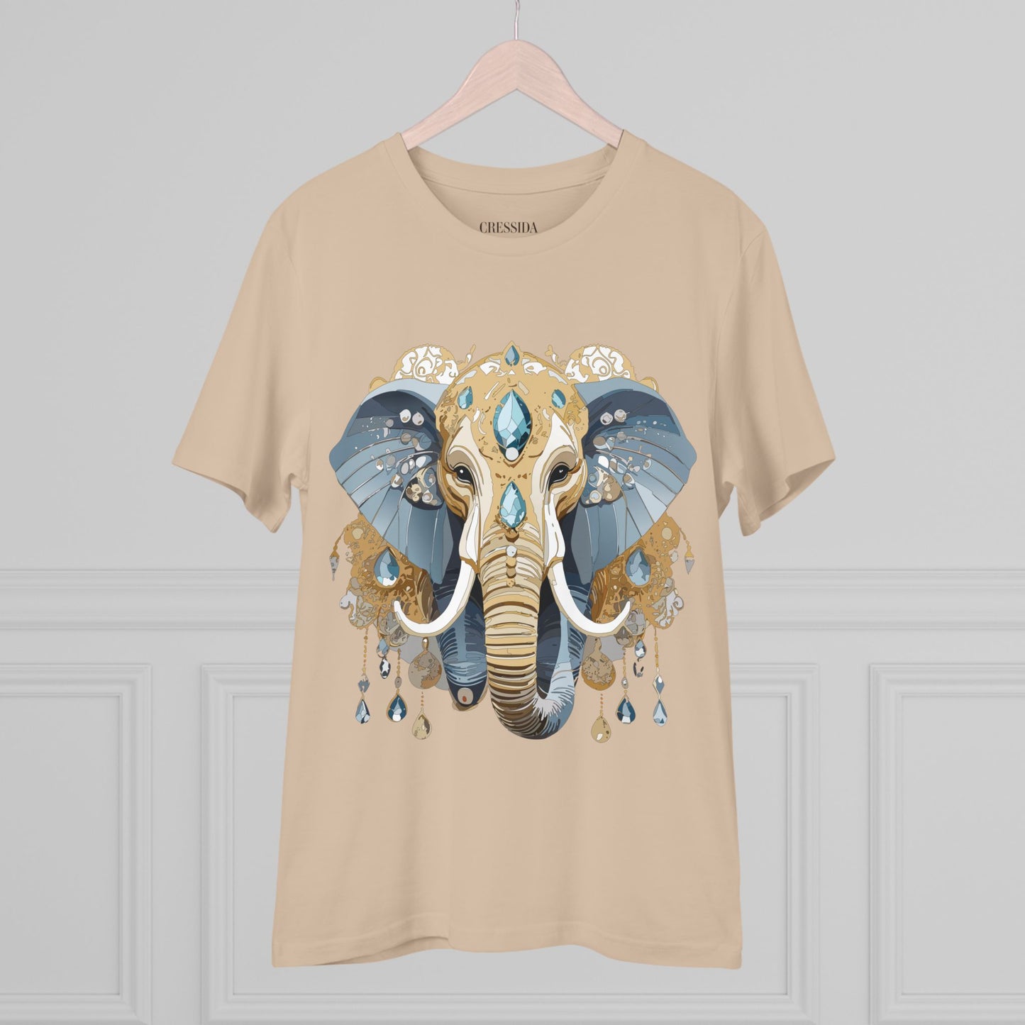 Organic T-shirt with Animals - Elephant