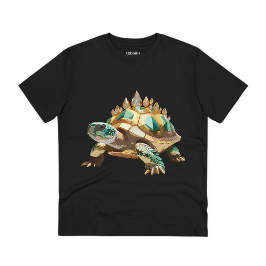 Organic T-shirt with Animals - Turtle