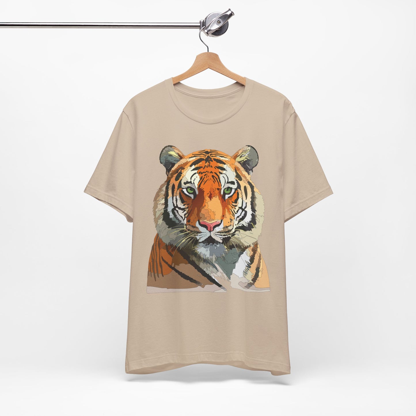 Unisex Animal Shirt, Tee Shirt with Animals, Art Design Tee Shirt, Wild Animals Shirt
