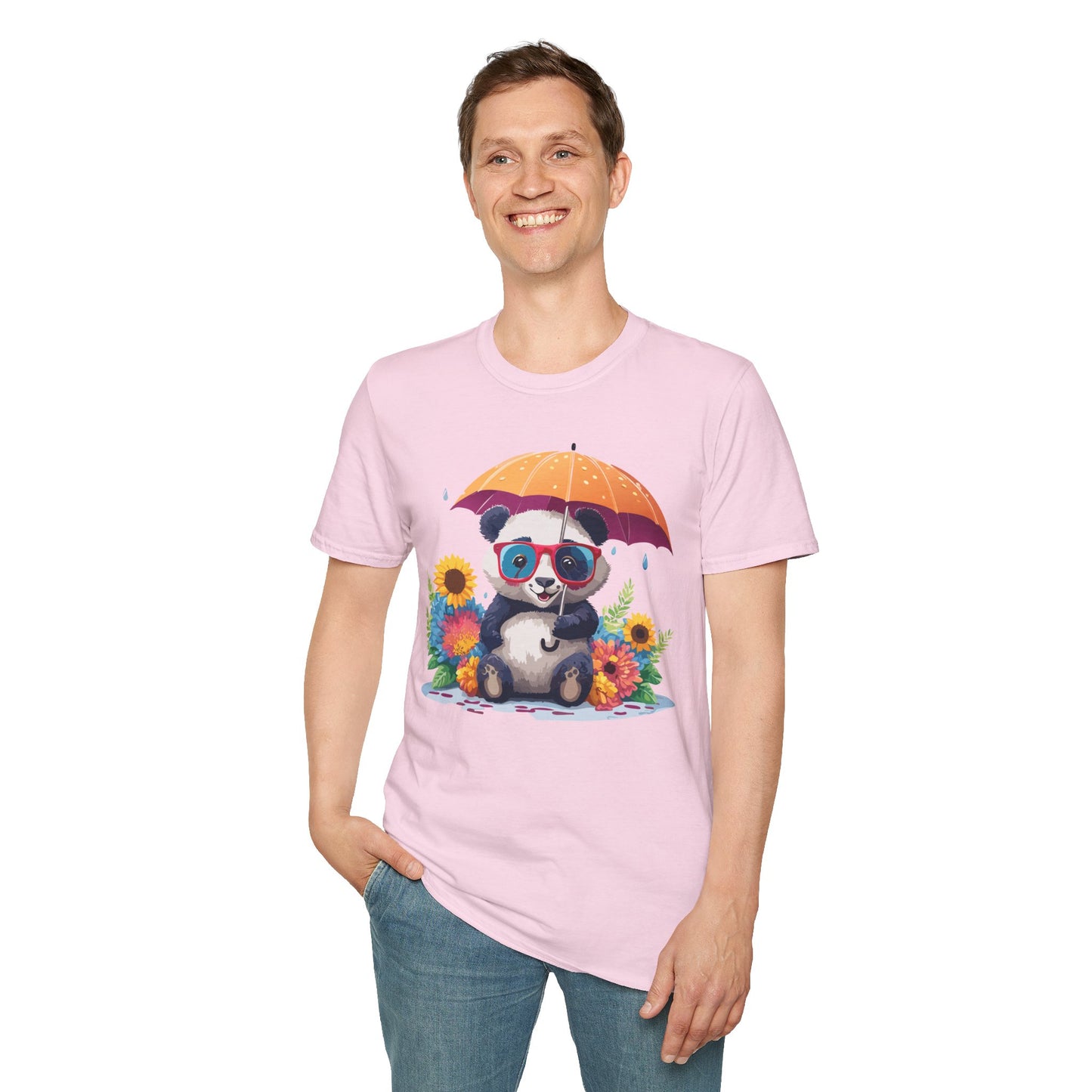 Panda Shirt, T Shirt with Panda, Animal Shirt, Tee Shirt with Animals