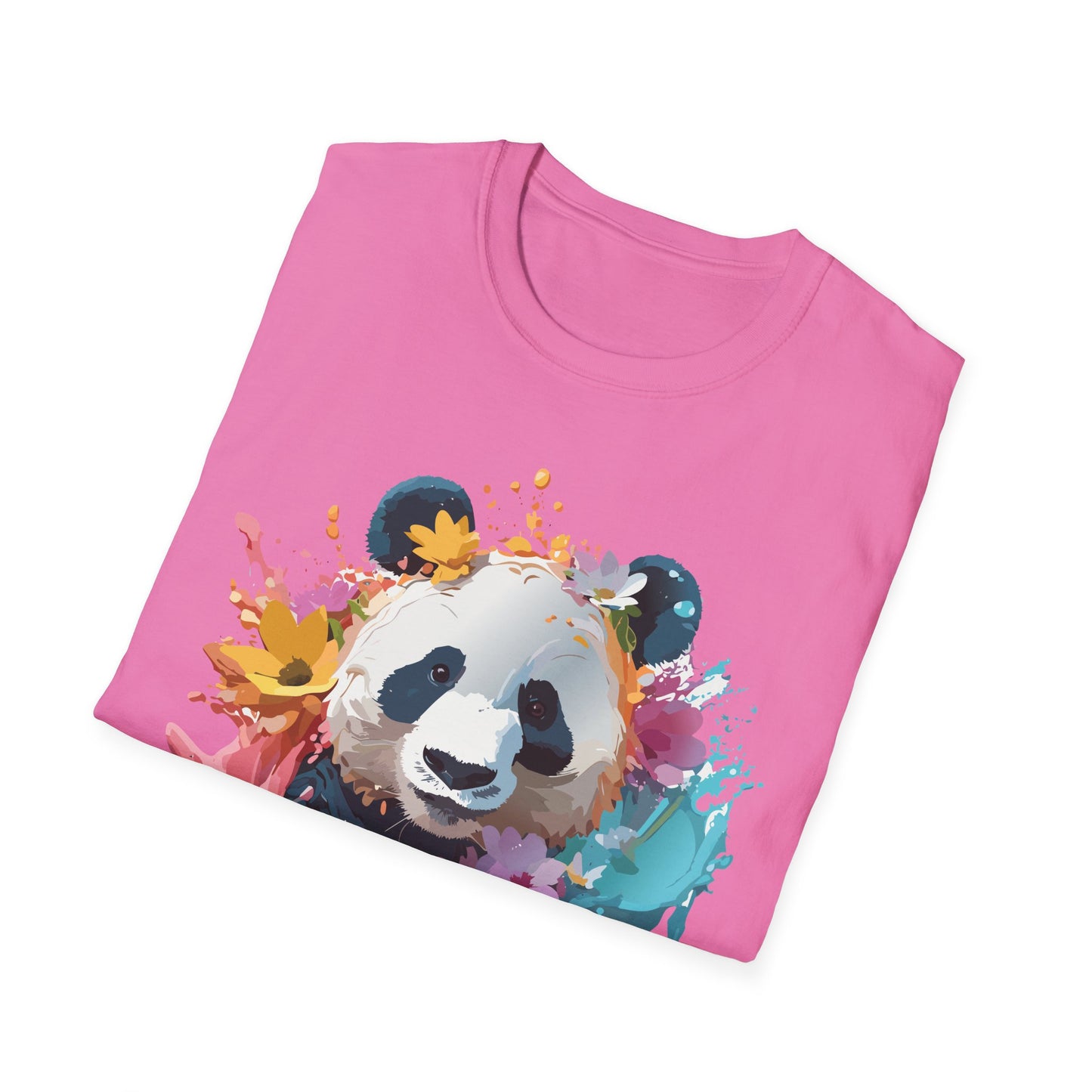 Panda Shirt, T Shirt with Panda, Animal Shirt, Tee Shirt with Animals