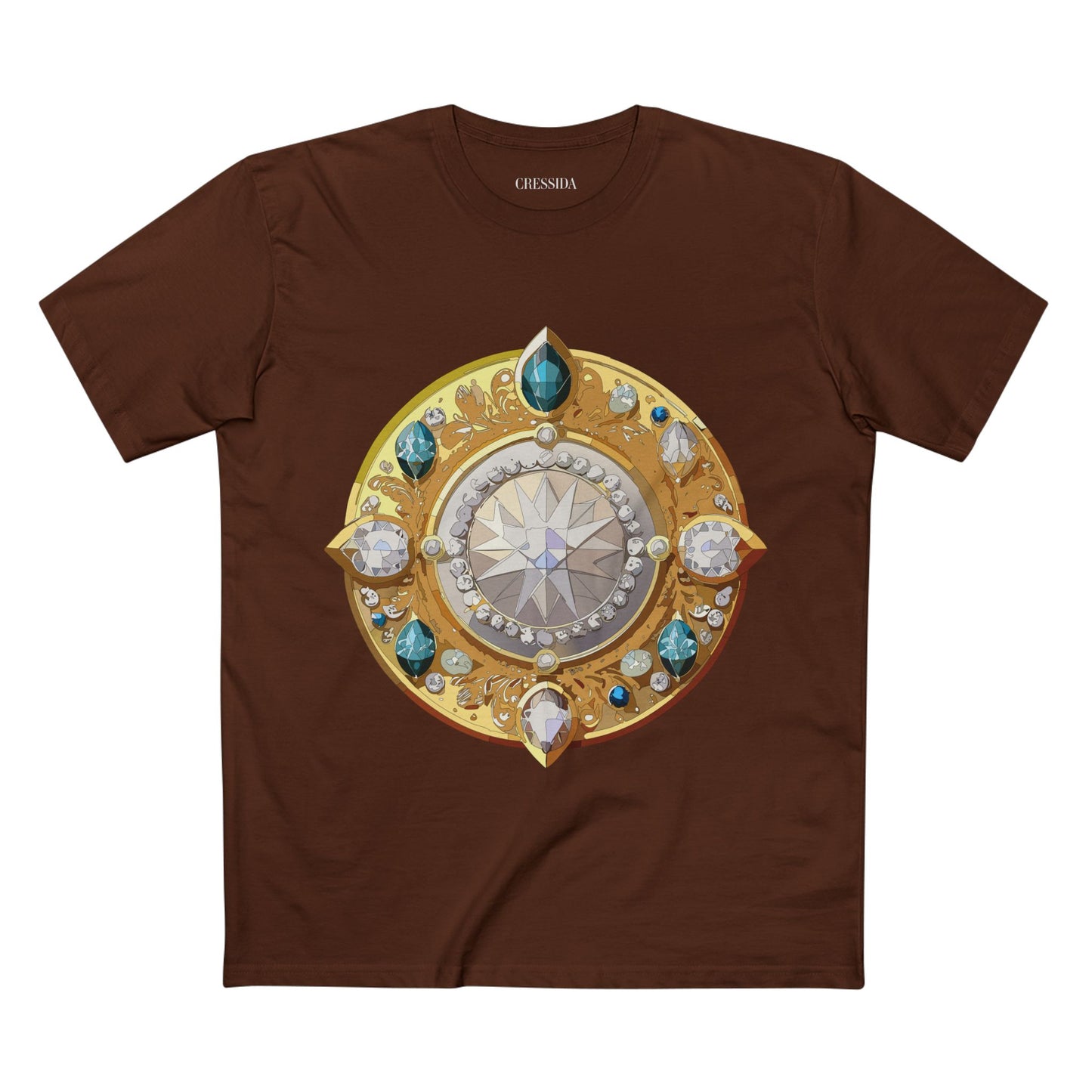 Medallion Shirt, Shirt with Medallion, Tee Shirt with Medal