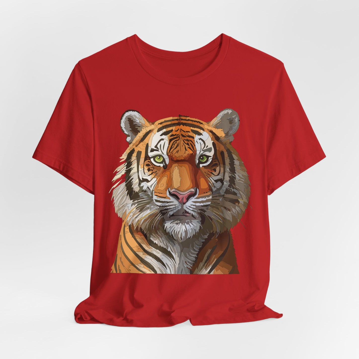 Unisex Animal Shirt, Tee Shirt with Animals, Art Design Tee Shirt, Wild Animals Shirt