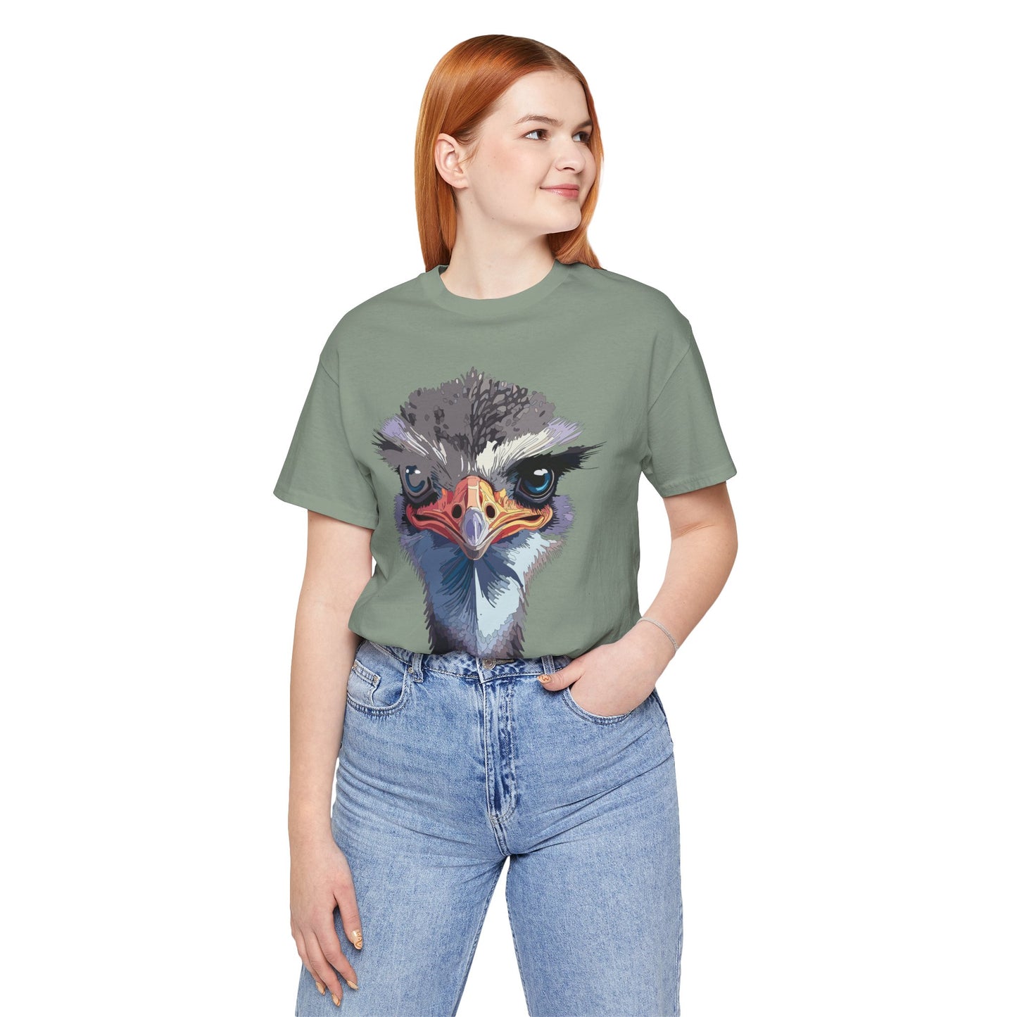 Unisex Animal Shirt, Tee Shirt with Animals, Art Design Tee Shirt, Wild Animals Shirt
