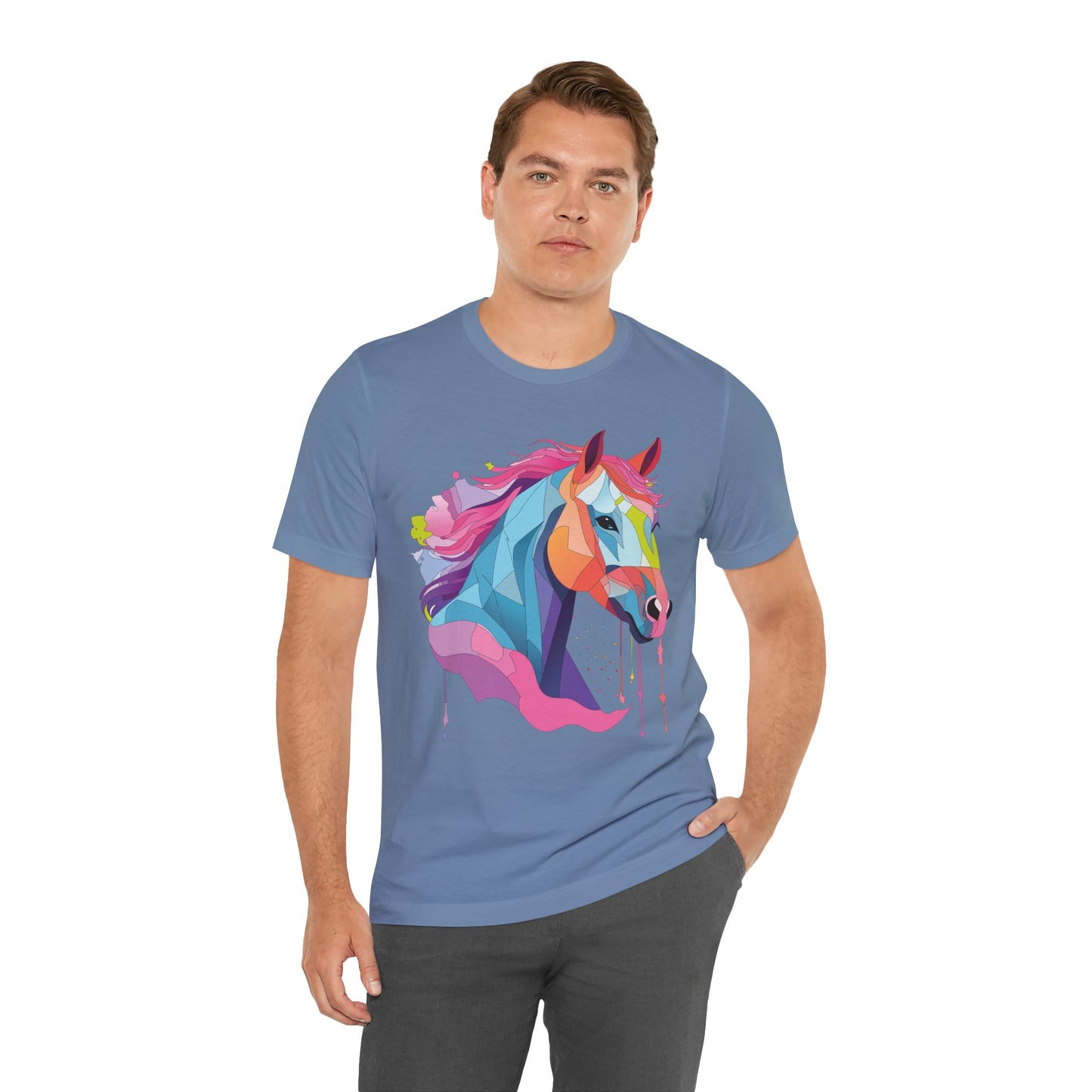Unisex Animal Shirt, Tee Shirt with Animals, Art Design Tee Shirt, Wild Animals Shirt