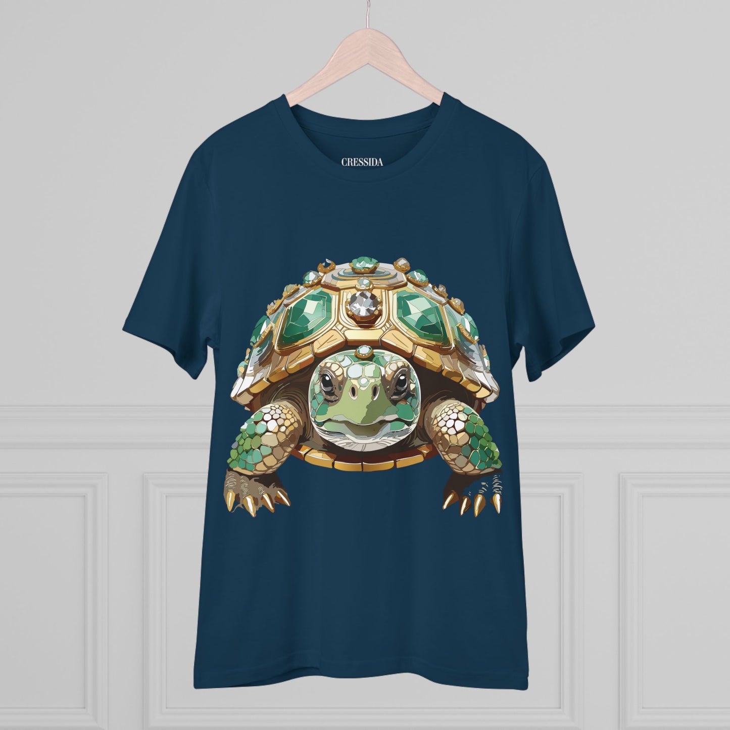 Organic T-shirt with Animals - Turtle