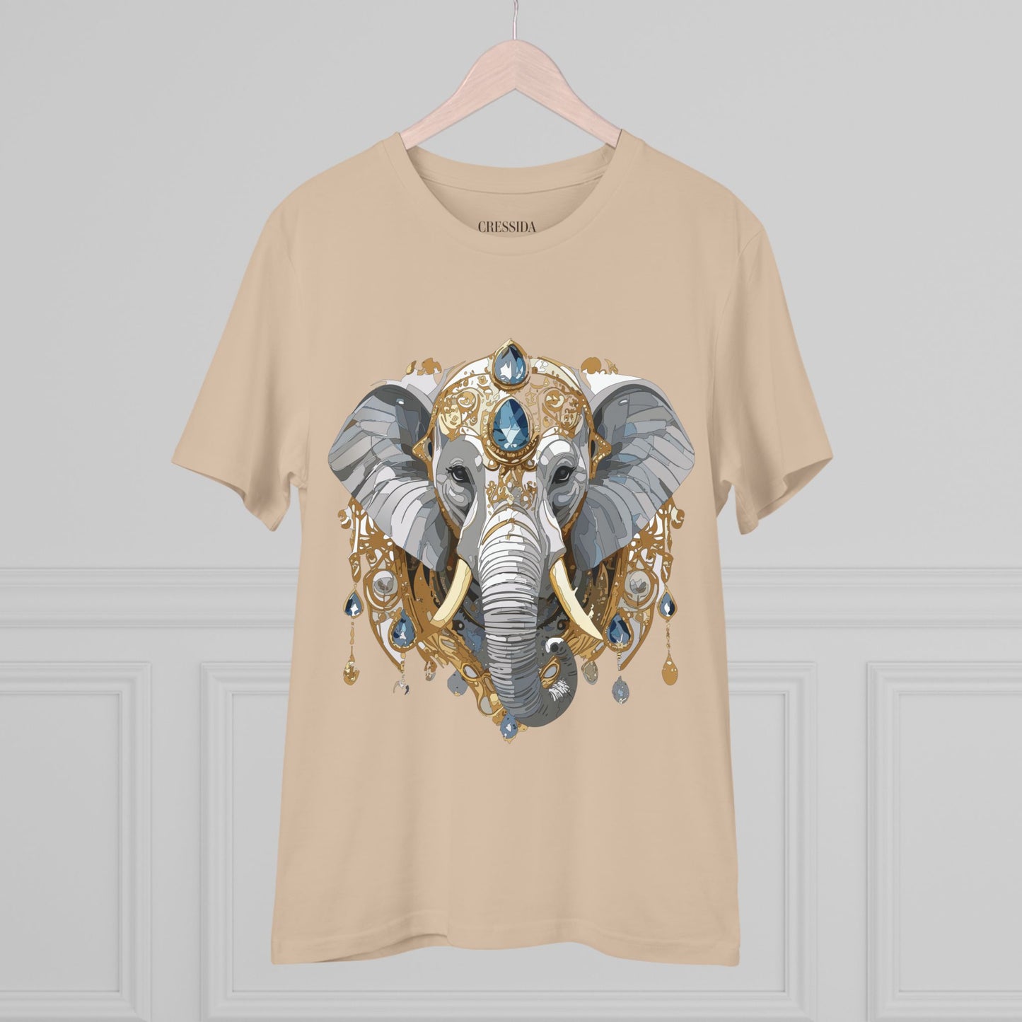 Organic T-shirt with Animals - Elephant