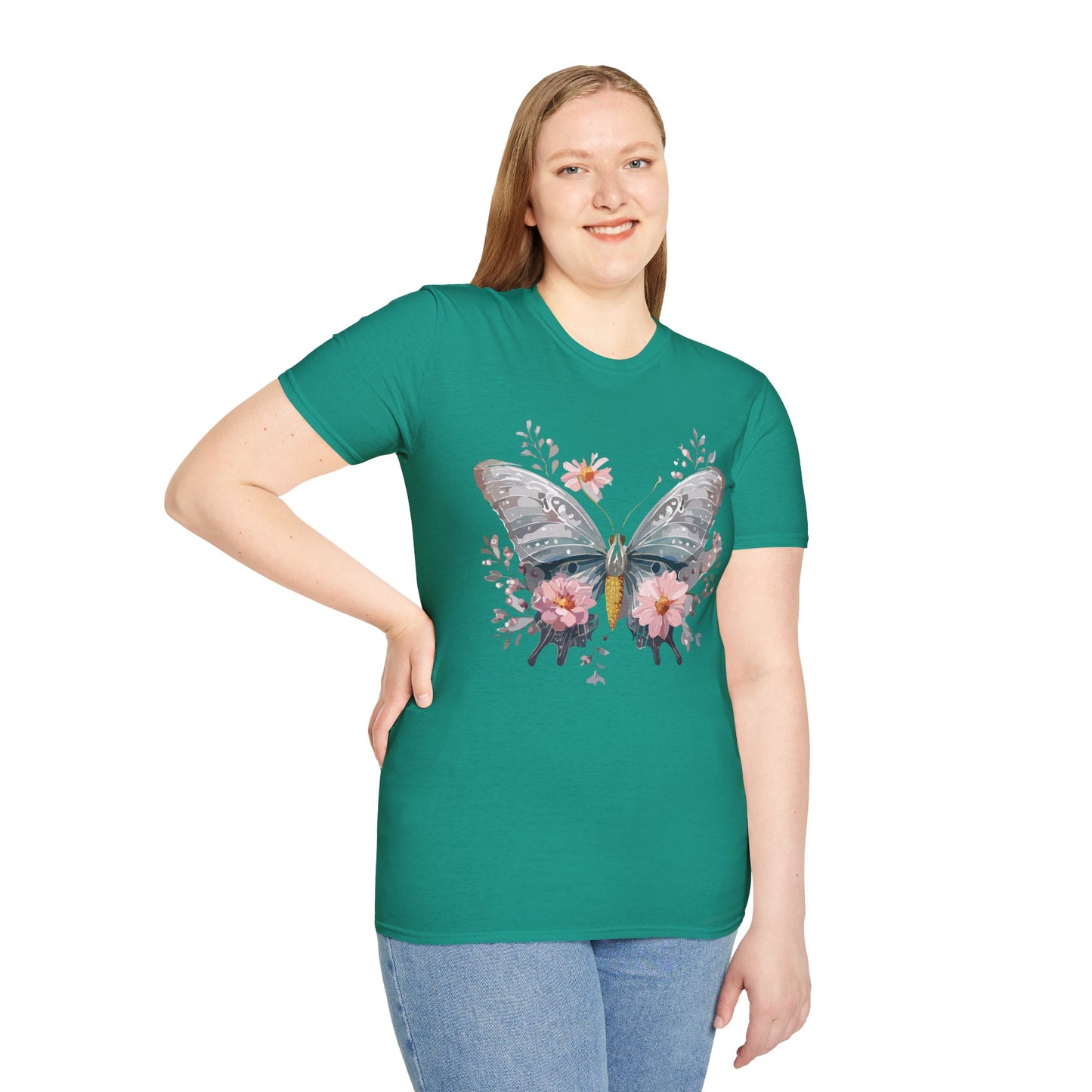 Butterfly Shirt, T Shirt with Butterfly, Monarch Shirt
