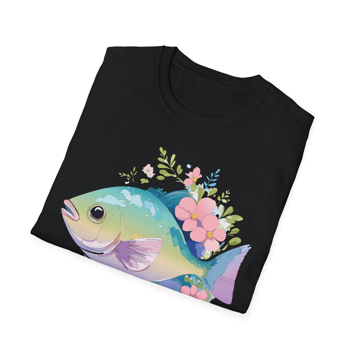 Fish Art Design Shirt, T Shirt with Fish, Graphic Shirt, Tee Shirt with Graphic Design, Shirt with Fish Graphic Art