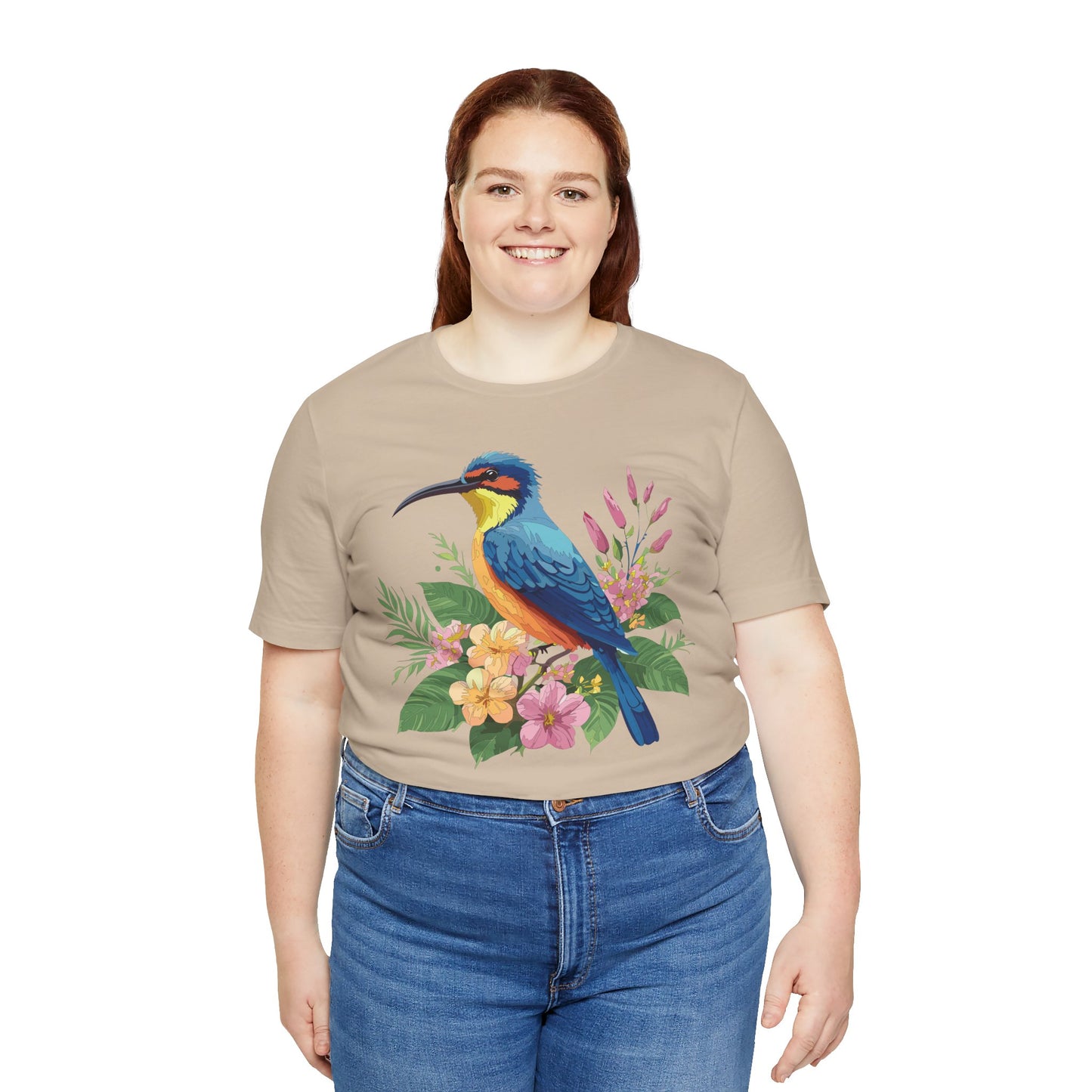 Unisex Animal Shirt, Tee Shirt with Animals, Art Design Tee Shirt, Wild Animals Shirt