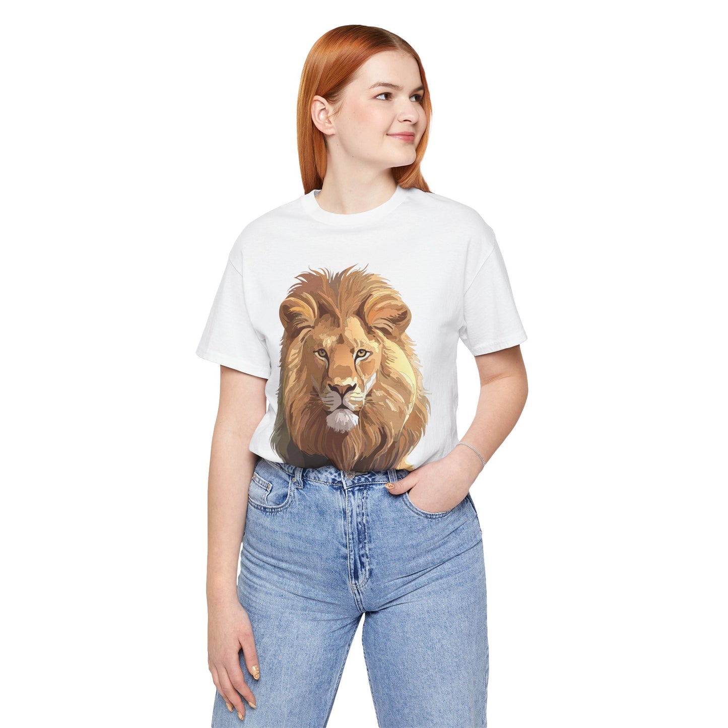 Unisex Animal Shirt, Tee Shirt with Animals, Art Design Tee Shirt, Wild Animals Shirt