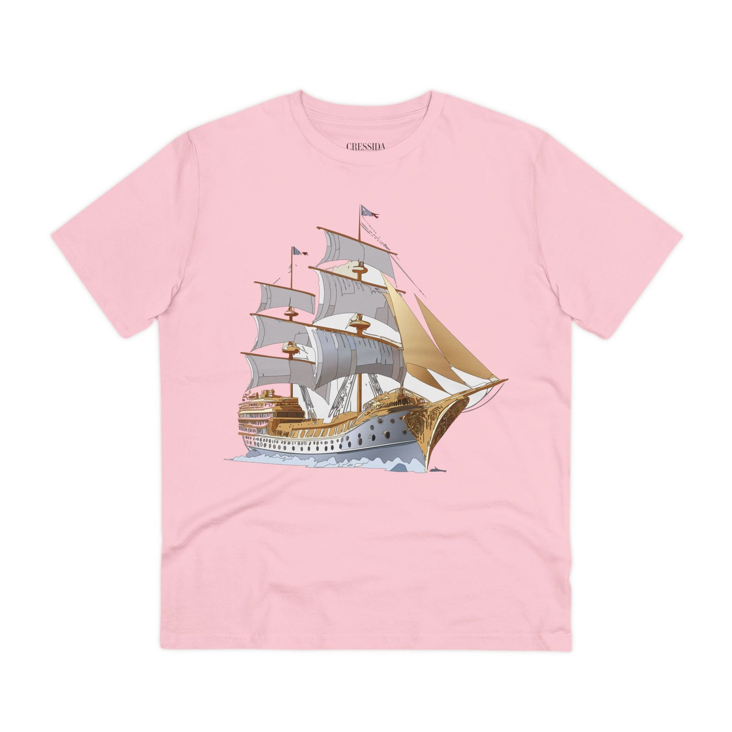 Organic T-shirt with Ship