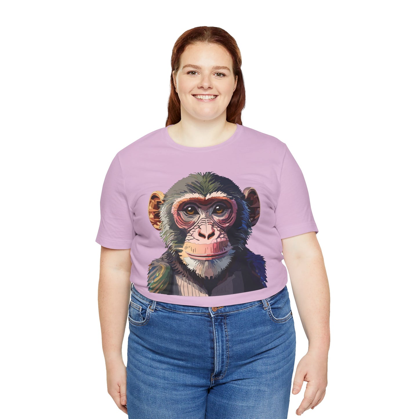 Unisex Animal Shirt, Tee Shirt with Animals, Art Design Tee Shirt, Wild Animals Shirt
