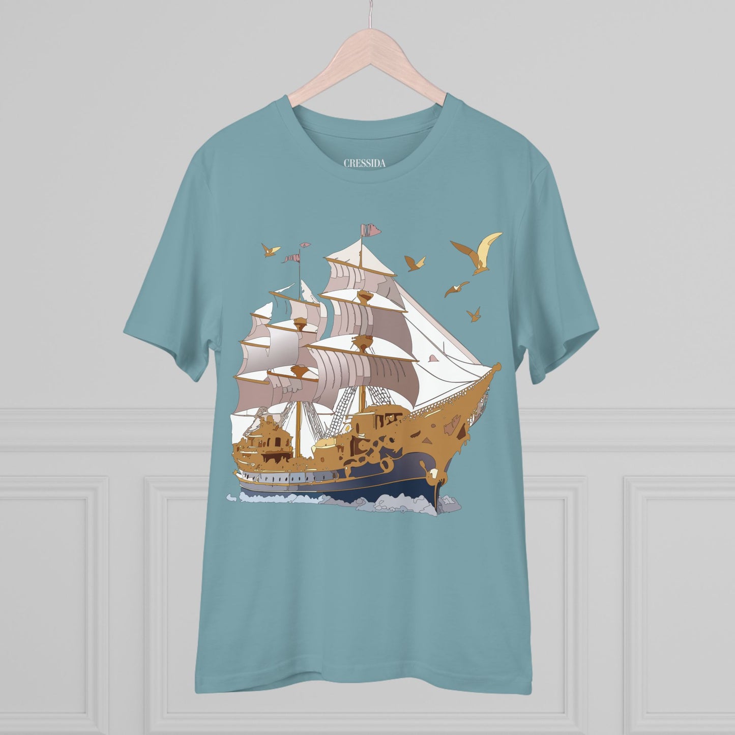 Organic T-shirt with Ship