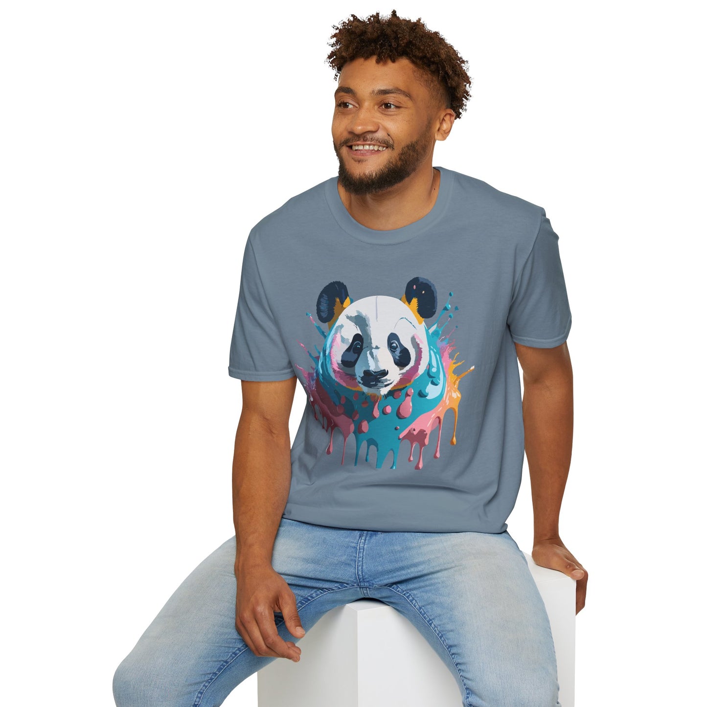 Panda Shirt, T Shirt with Panda, Animal Shirt, Tee Shirt with Animals