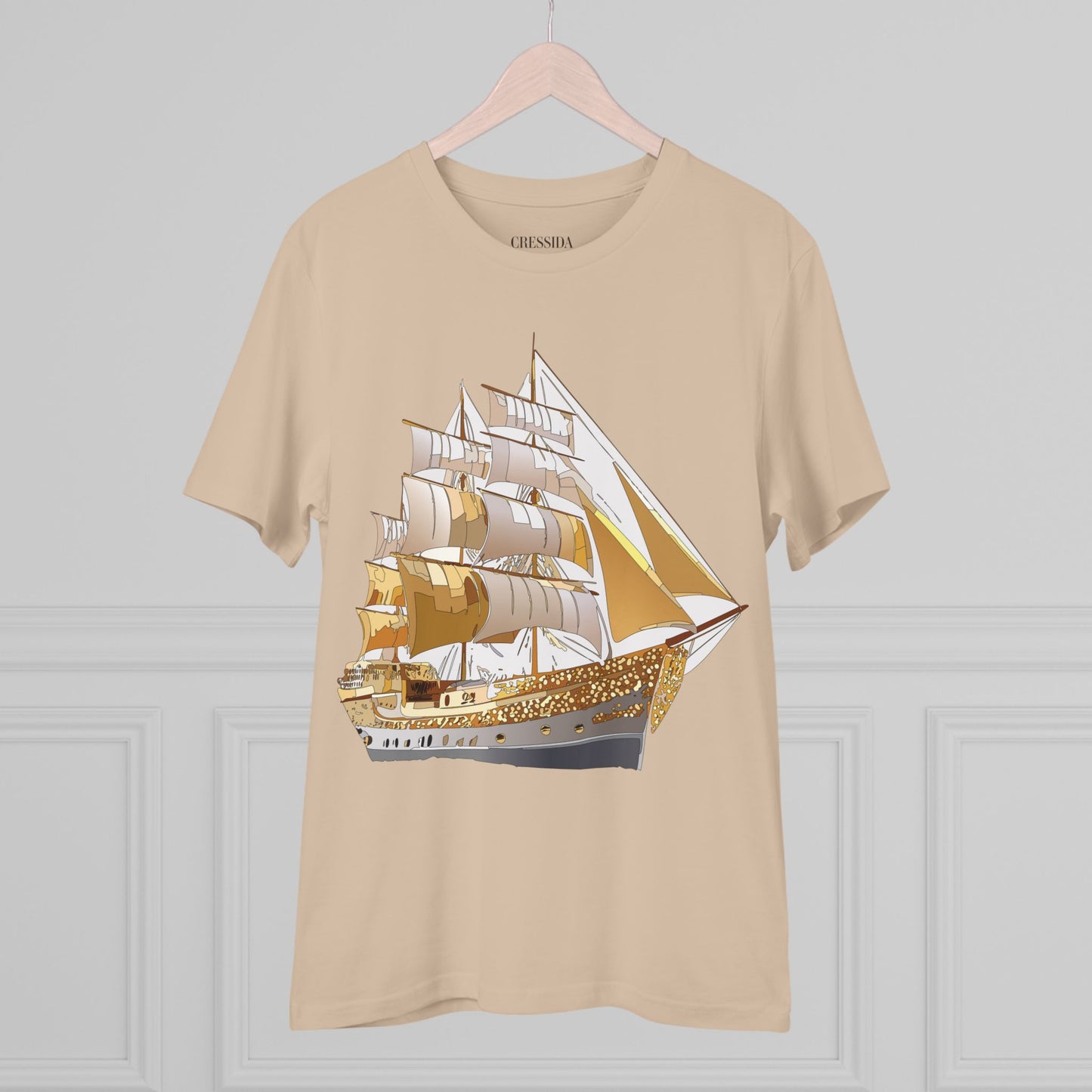 Organic T-shirt with Ship