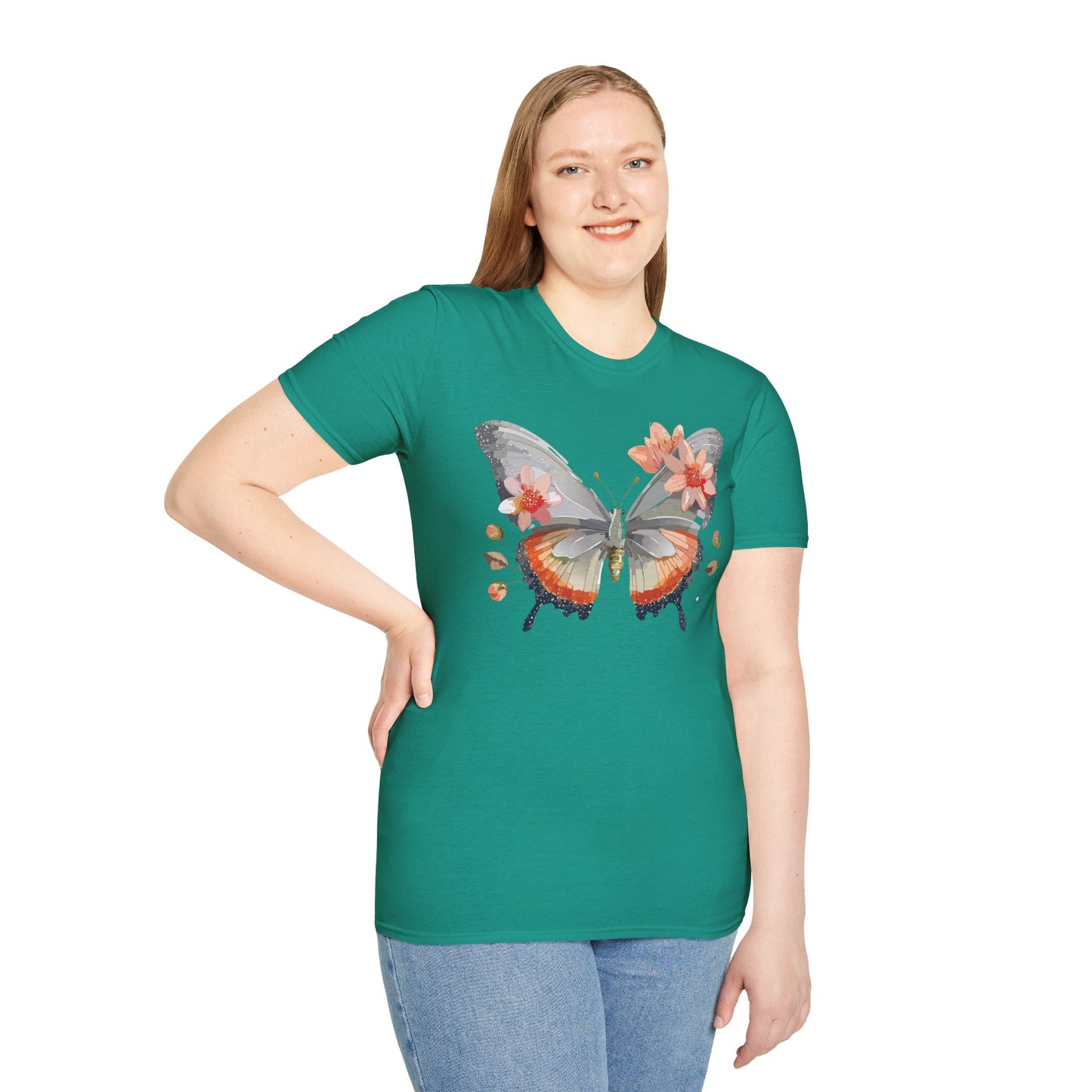 Butterfly Shirt, T Shirt with Butterfly, Monarch Shirt