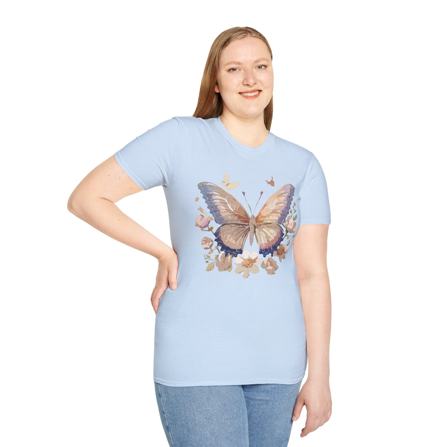 Butterfly Shirt, T Shirt with Butterfly, Monarch Shirt