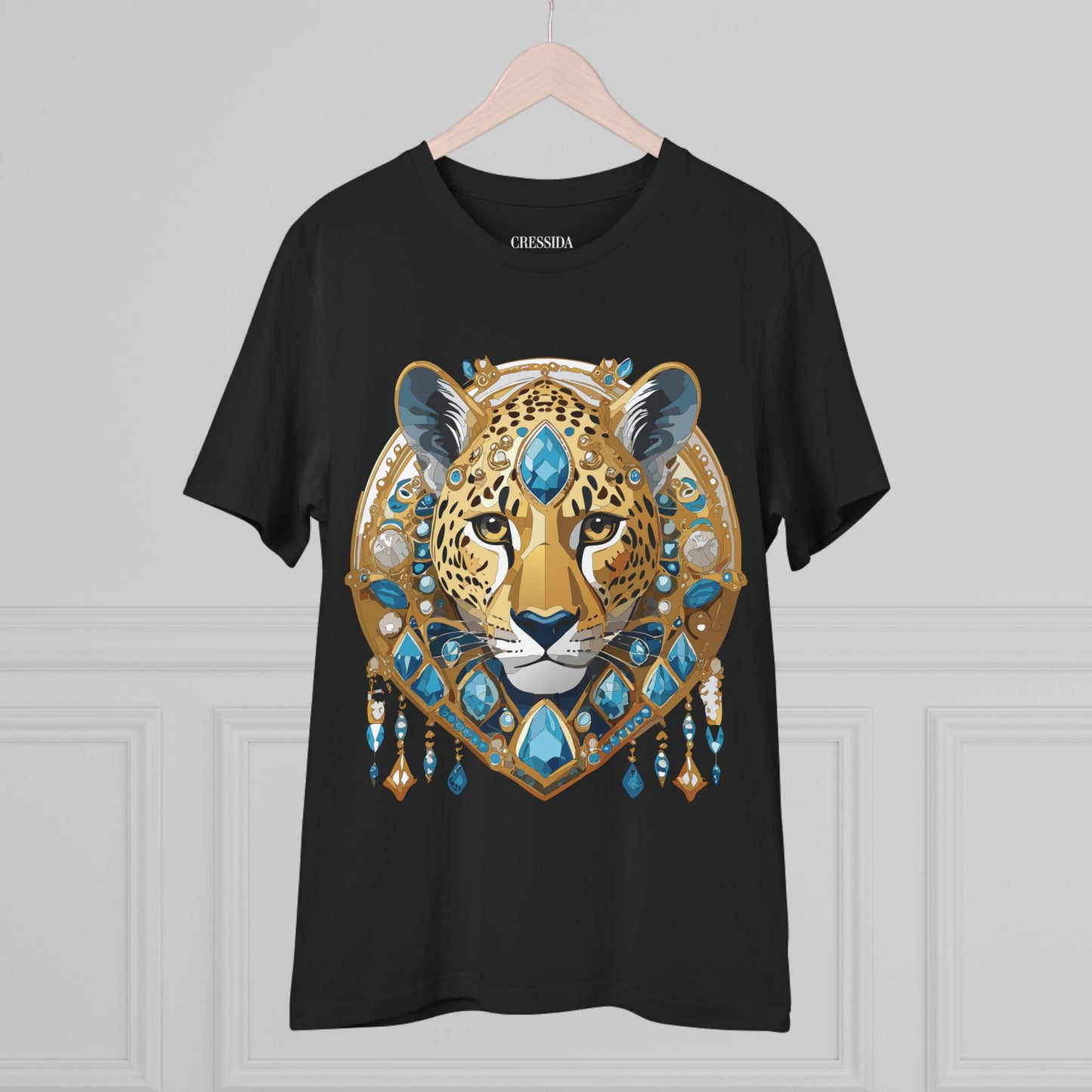 Organic T-shirt with Animals - Cheetah